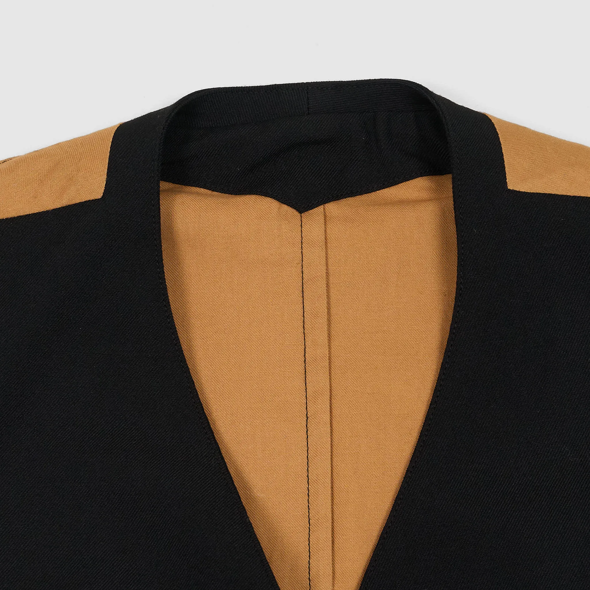 Black Sign Suit Vest sold by DeeCee style product image thumbnail 4