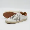 Golden Goose Superstar White Ice Brown Sneakers sold by DeeCee style