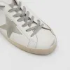 Golden Goose Superstar White Ice Brown Sneakers sold by DeeCee style