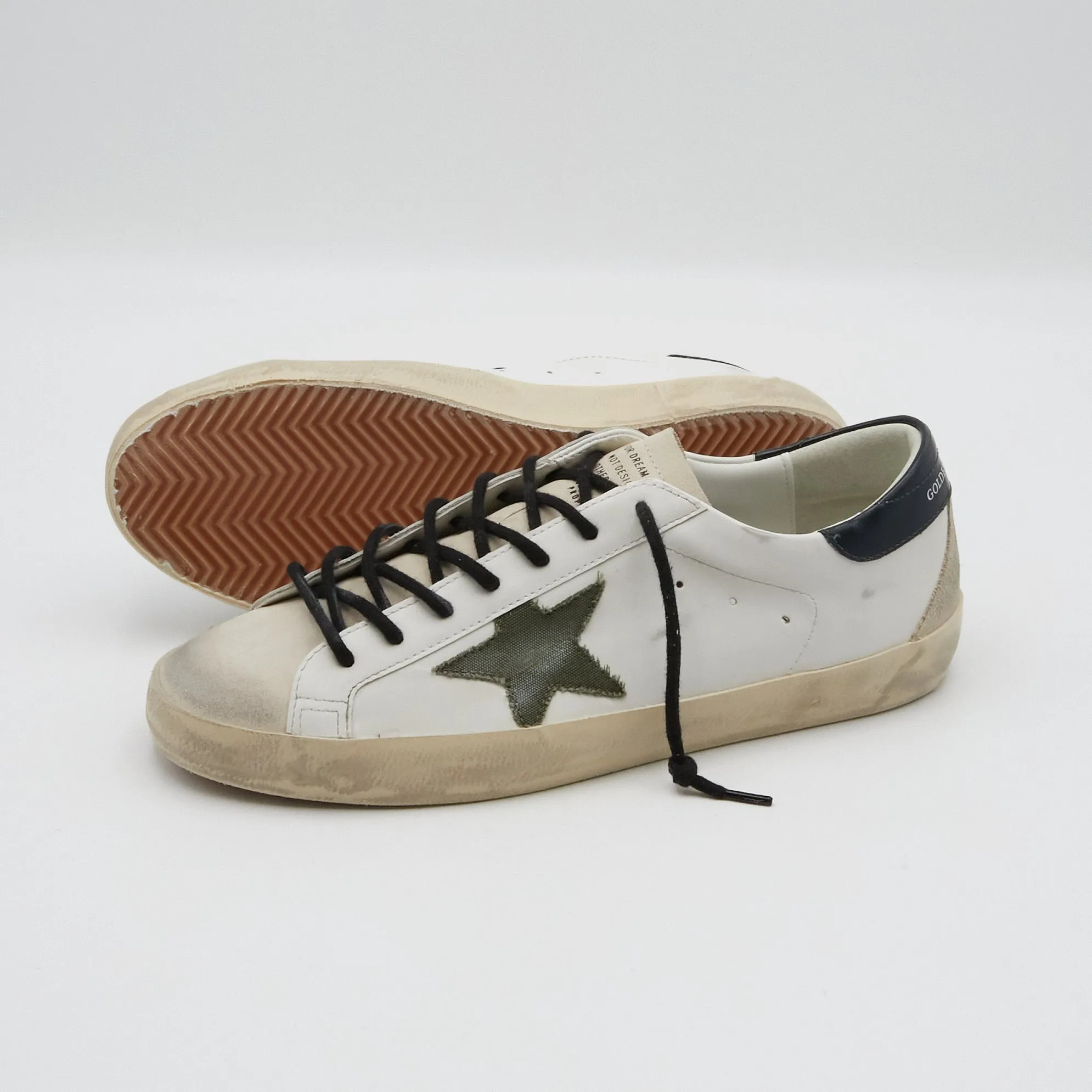 Golden Goose Superstar White Pear Gray Blue Sneakers sold by DeeCee style product image thumbnail 2