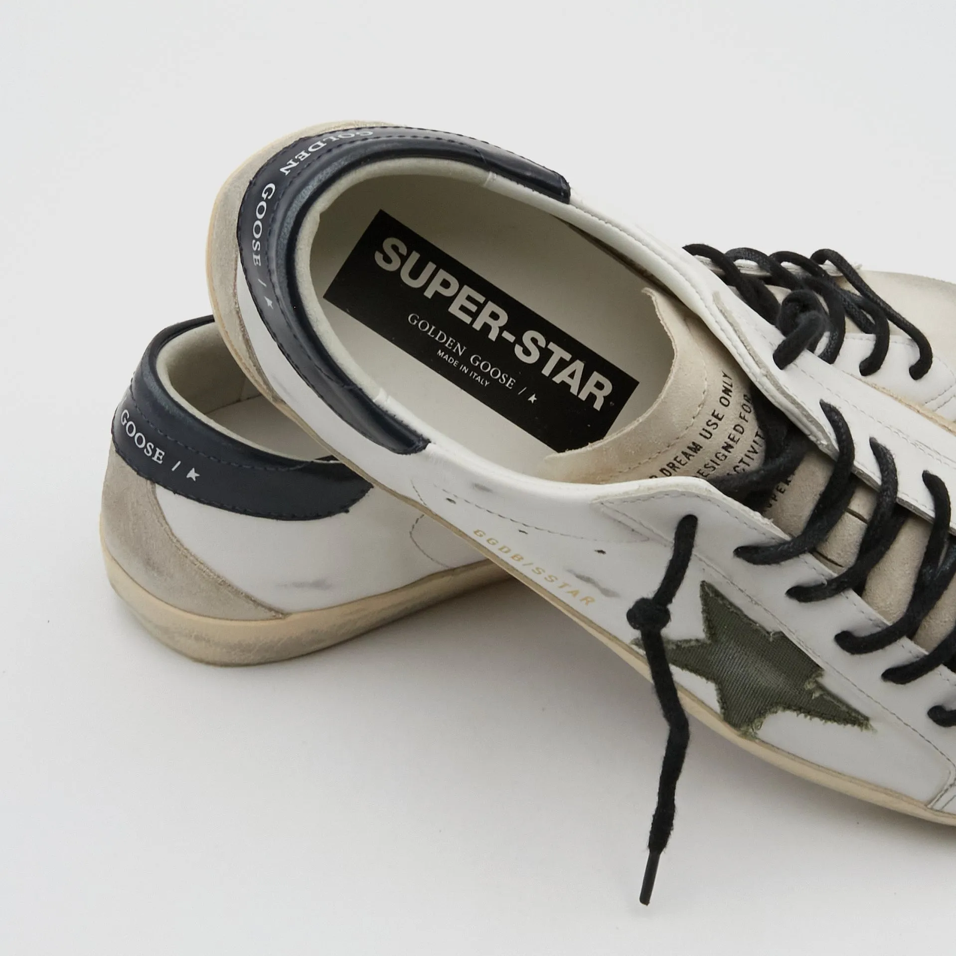 Golden Goose Superstar White Pear Gray Blue Sneakers sold by DeeCee style product image thumbnail 5