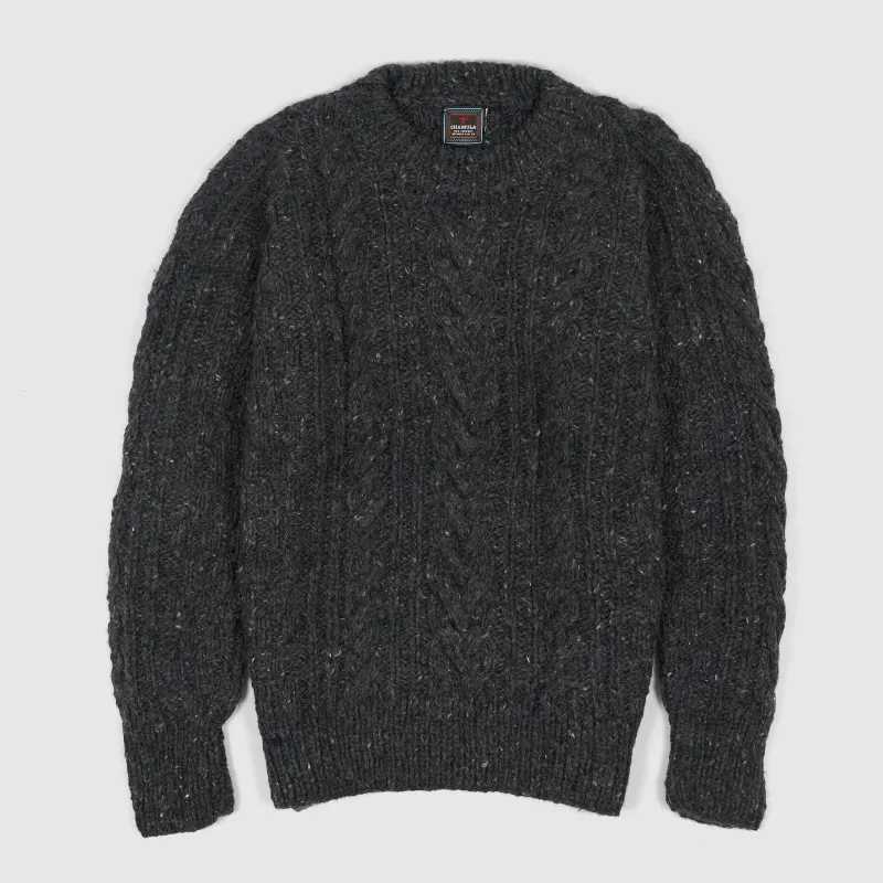 Chamula Cable Knit Fisherman Crew Neck Pullover sold by DeeCee style
