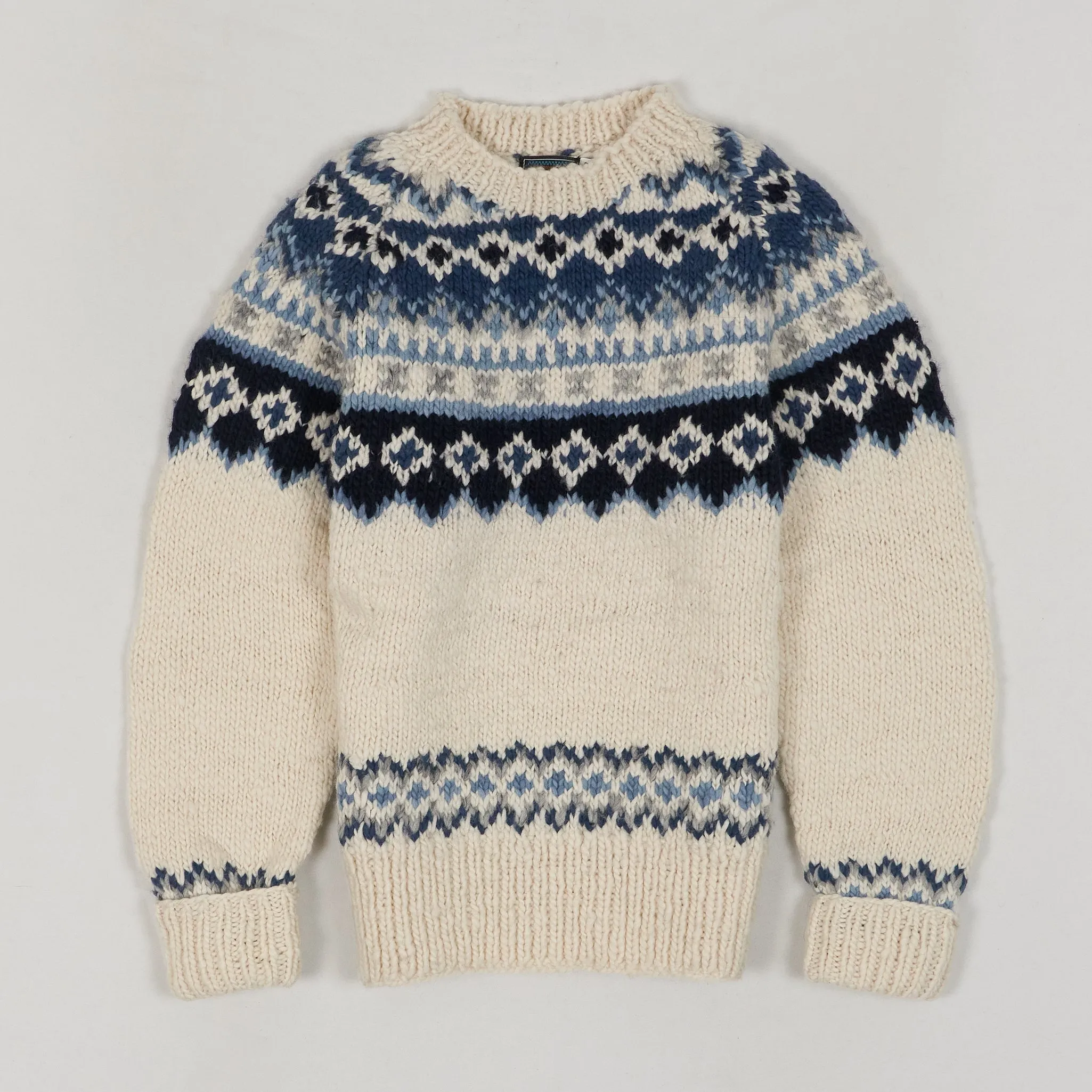 Chamula Hand Knitted Crew Neck Pullover sold by DeeCee style