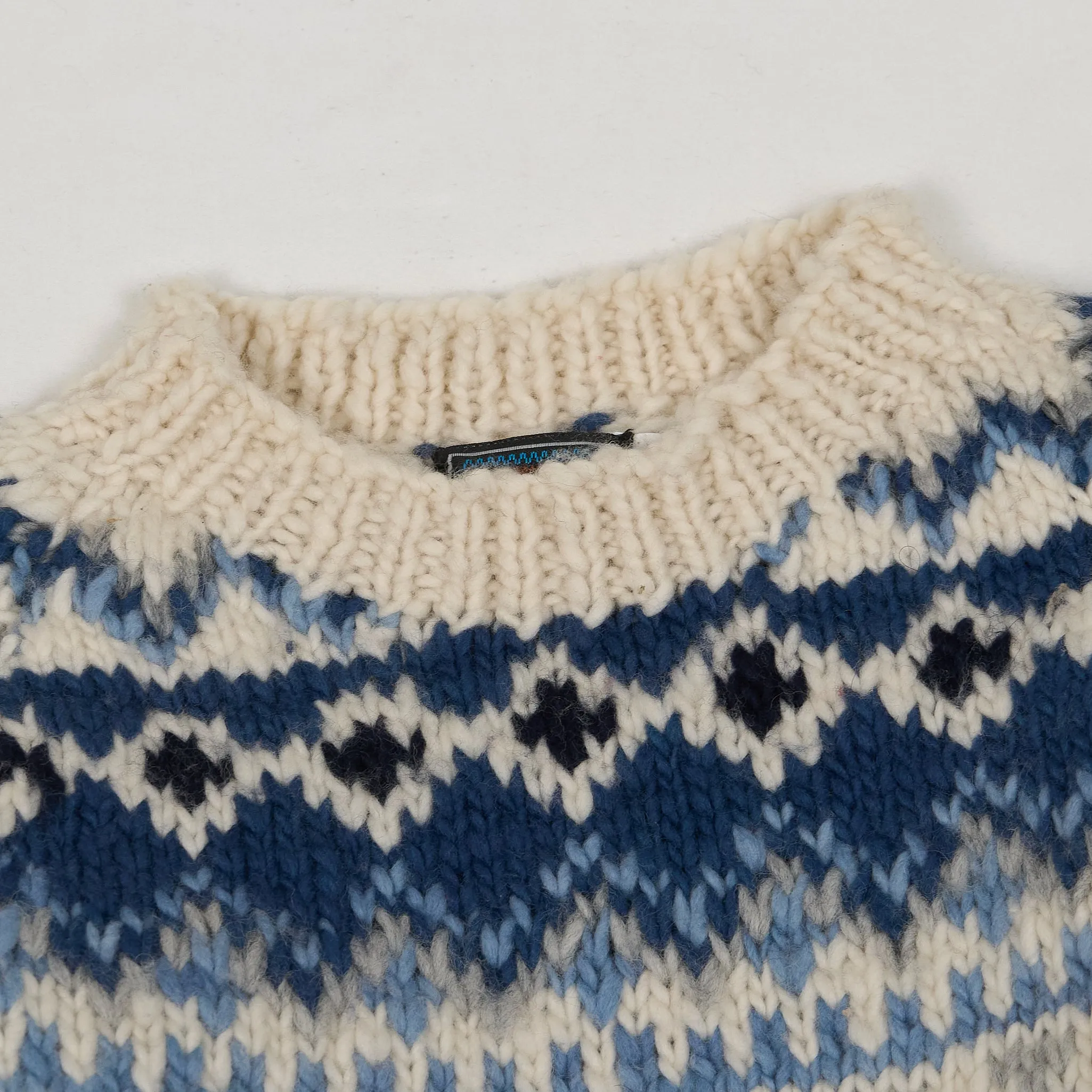 Chamula Hand Knitted Crew Neck Pullover sold by DeeCee style product image thumbnail 2