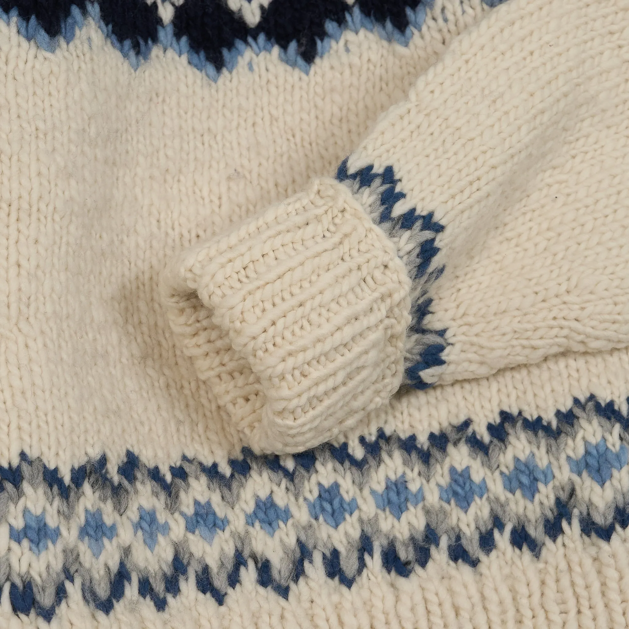 Chamula Hand Knitted Crew Neck Pullover sold by DeeCee style product image thumbnail 4