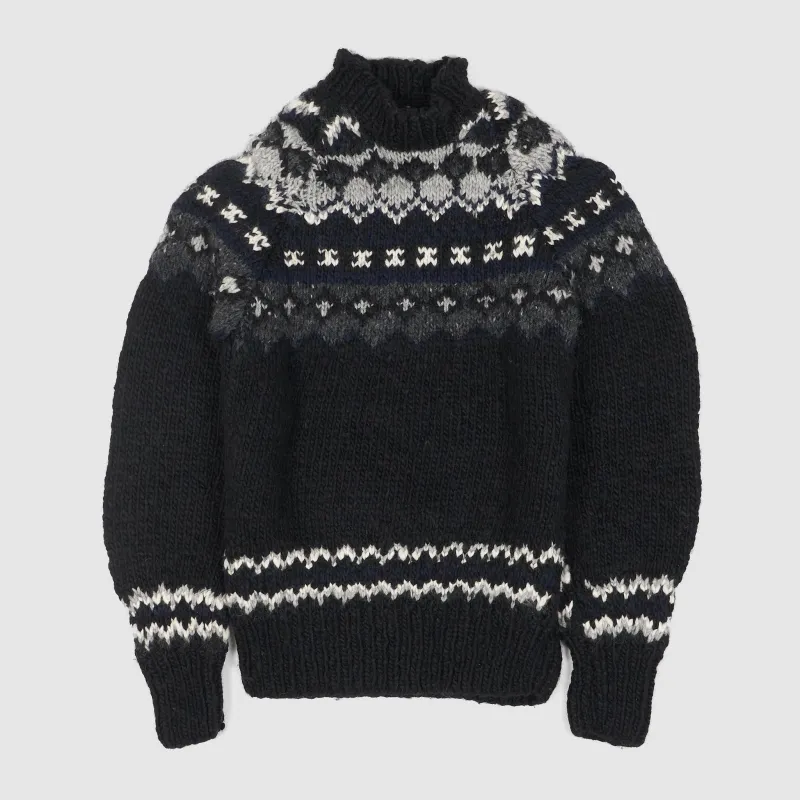 Chamula Hand Knitted Turtle Neck Pullover sold by DeeCee style