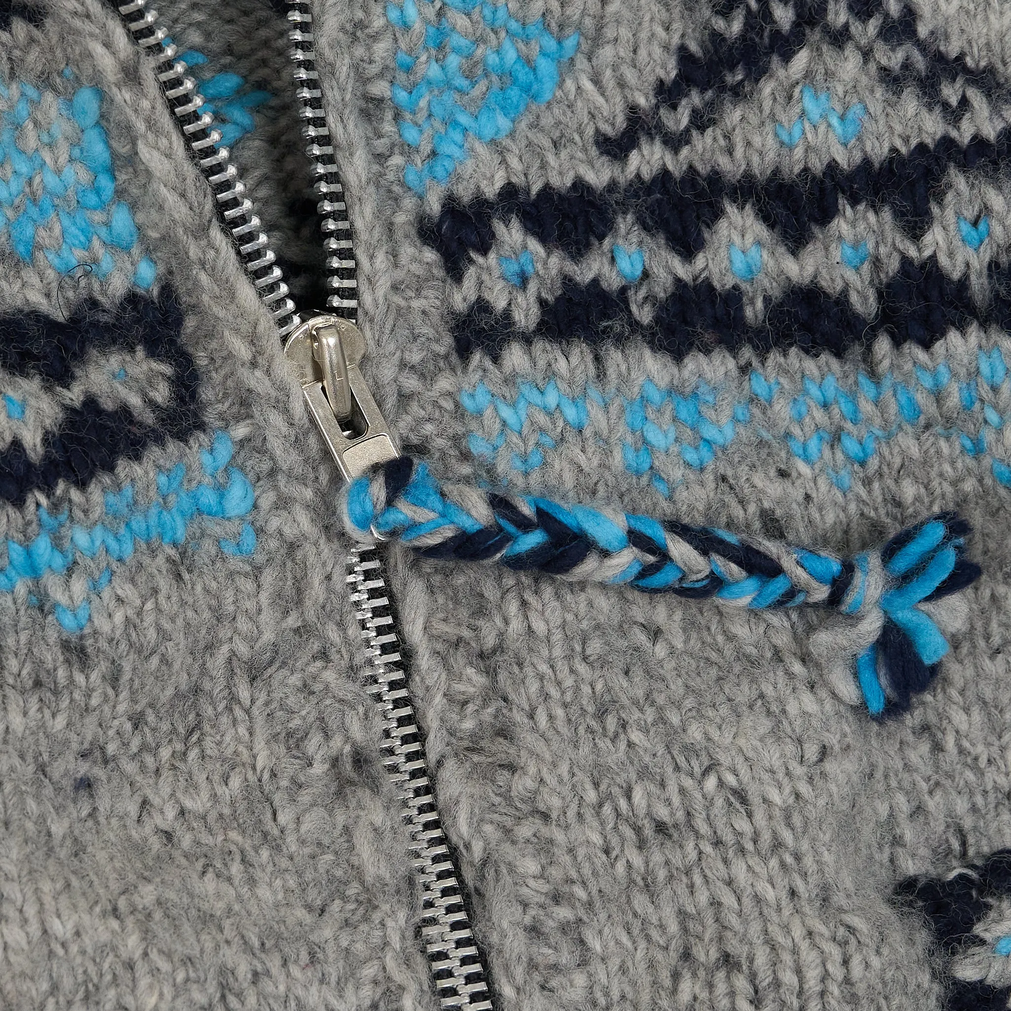 Chamula Handknitted Zip Cardigan sold by DeeCee style product image thumbnail 5