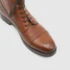 Silvano Sassetti Karagrain Washed Leather  Boots sold by DeeCee style
