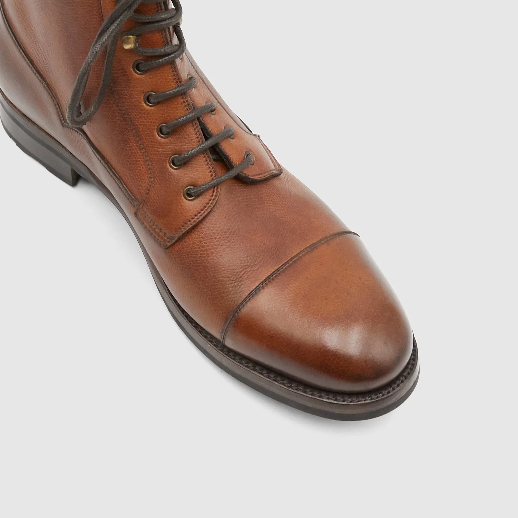 Silvano Sassetti Karagrain Washed Leather Boots sold by DeeCee style product image thumbnail 4