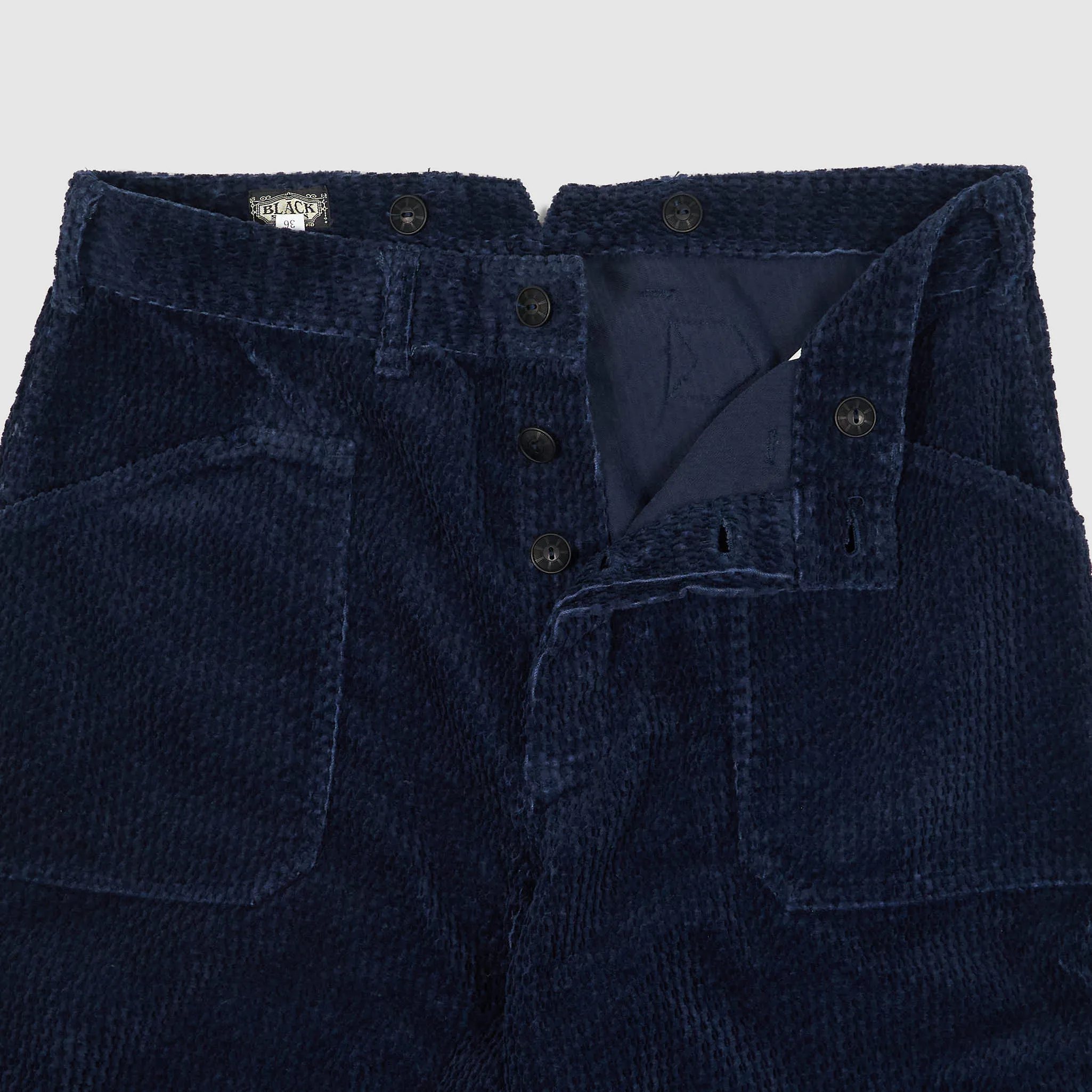 Black Sign Chino Waffle Cord Montgomery sold by DeeCee style product image thumbnail 4