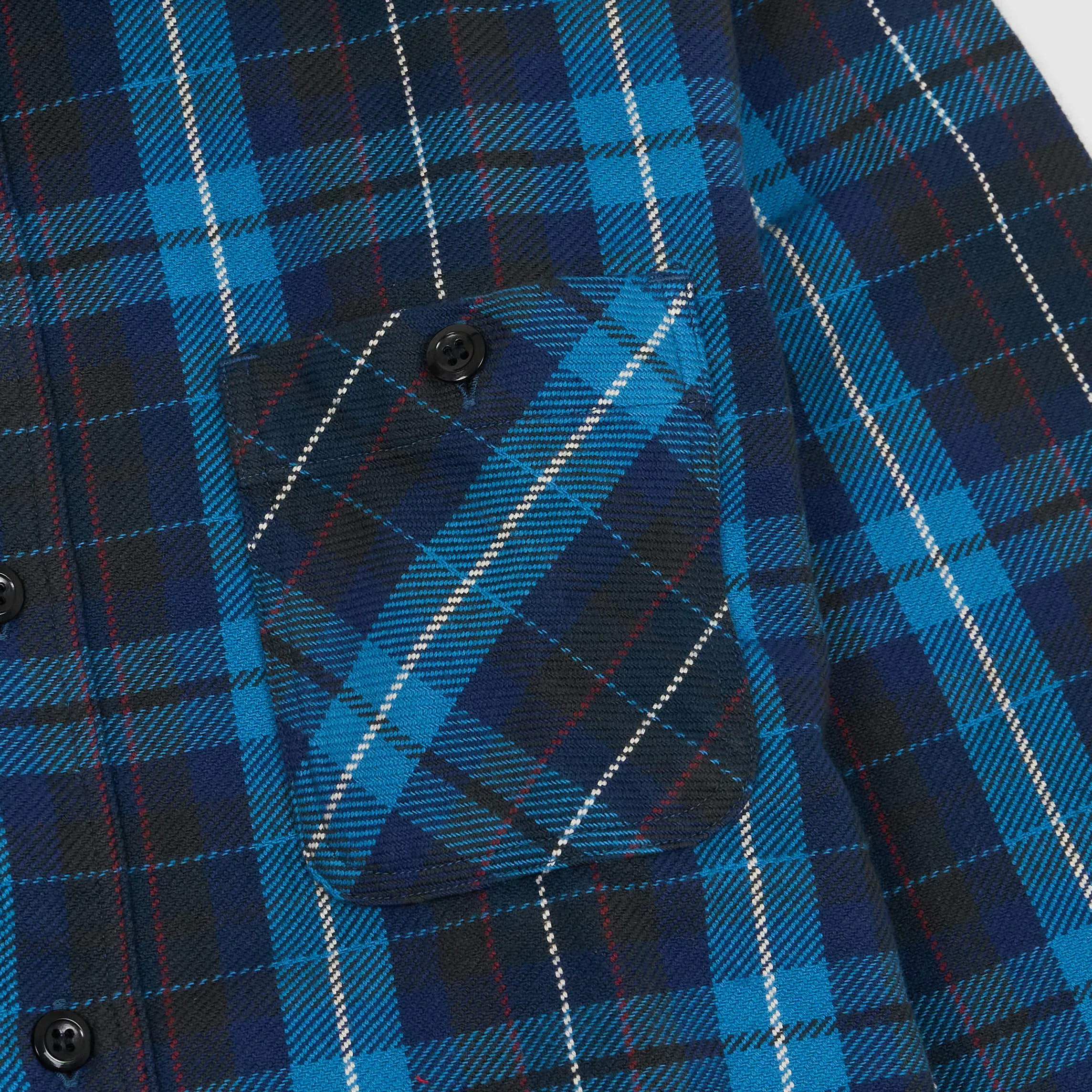 Sugar Cane Plaid Work Overshirt sold by DeeCee style product image thumbnail 4