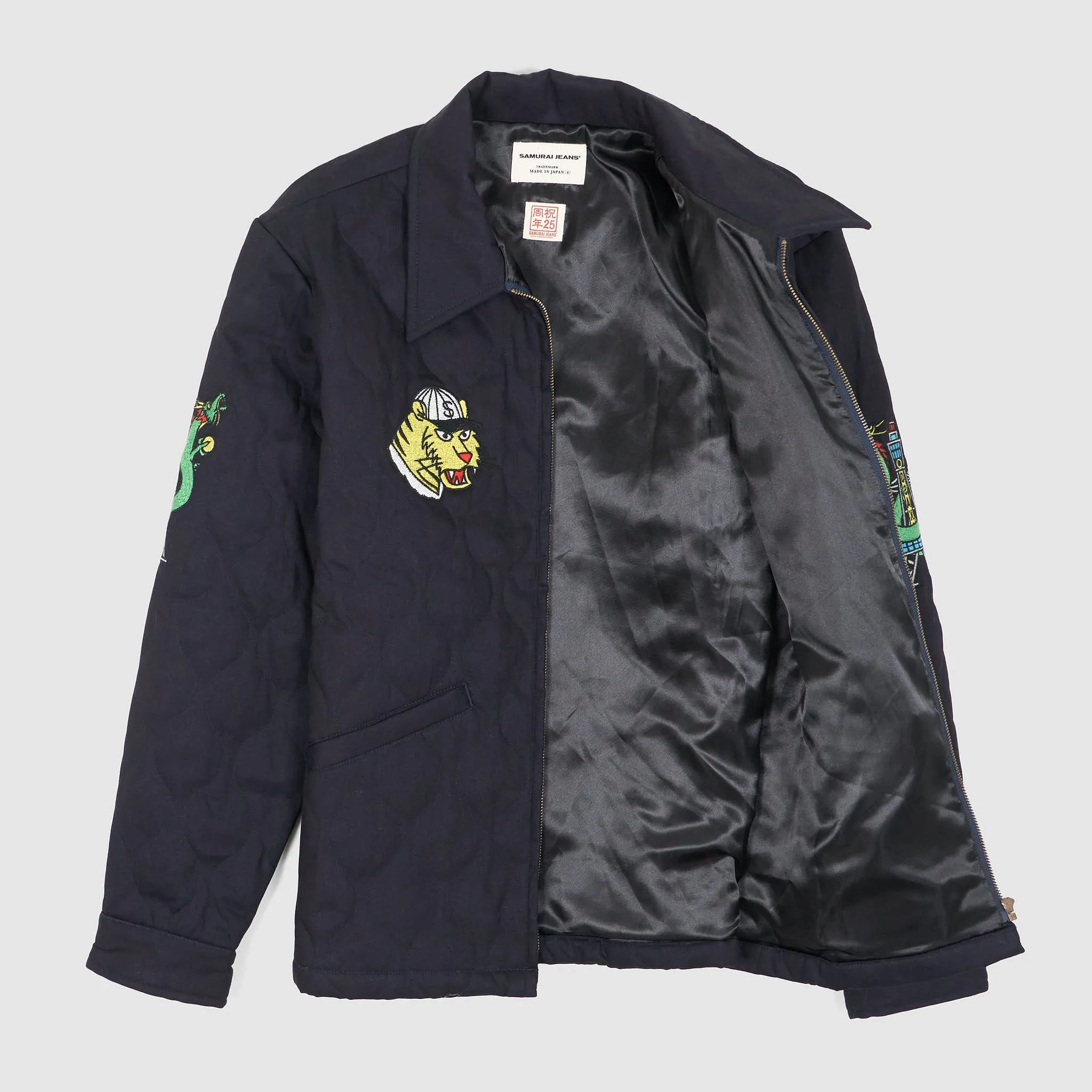 Samurai Jeans Anniversary Quilted Osaka Dragon Suka Jacket sold by DeeCee style product image thumbnail 2