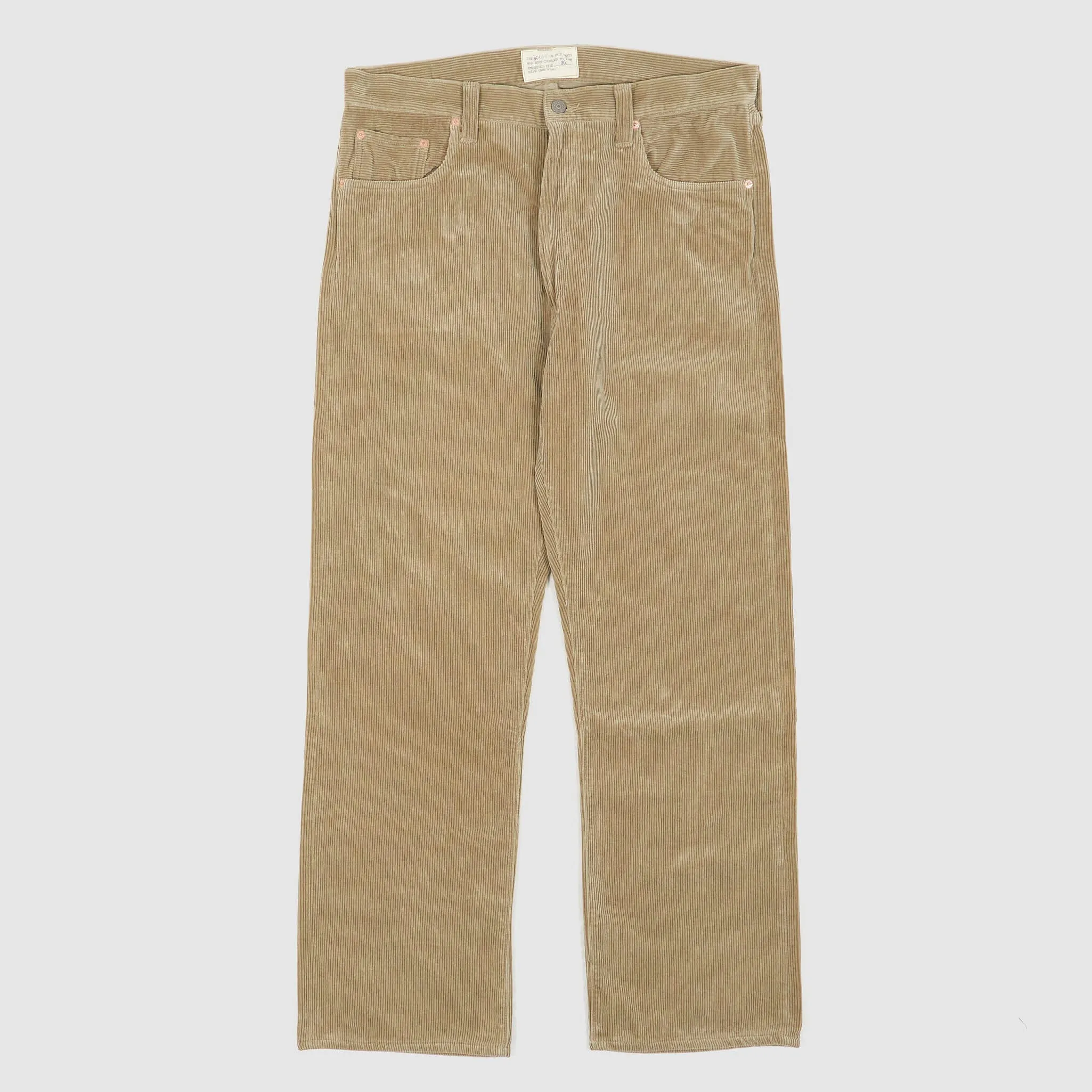 Sugar Cane 5-Pocket 1947 Straight Leg Corduroy Jeans sold by DeeCee style