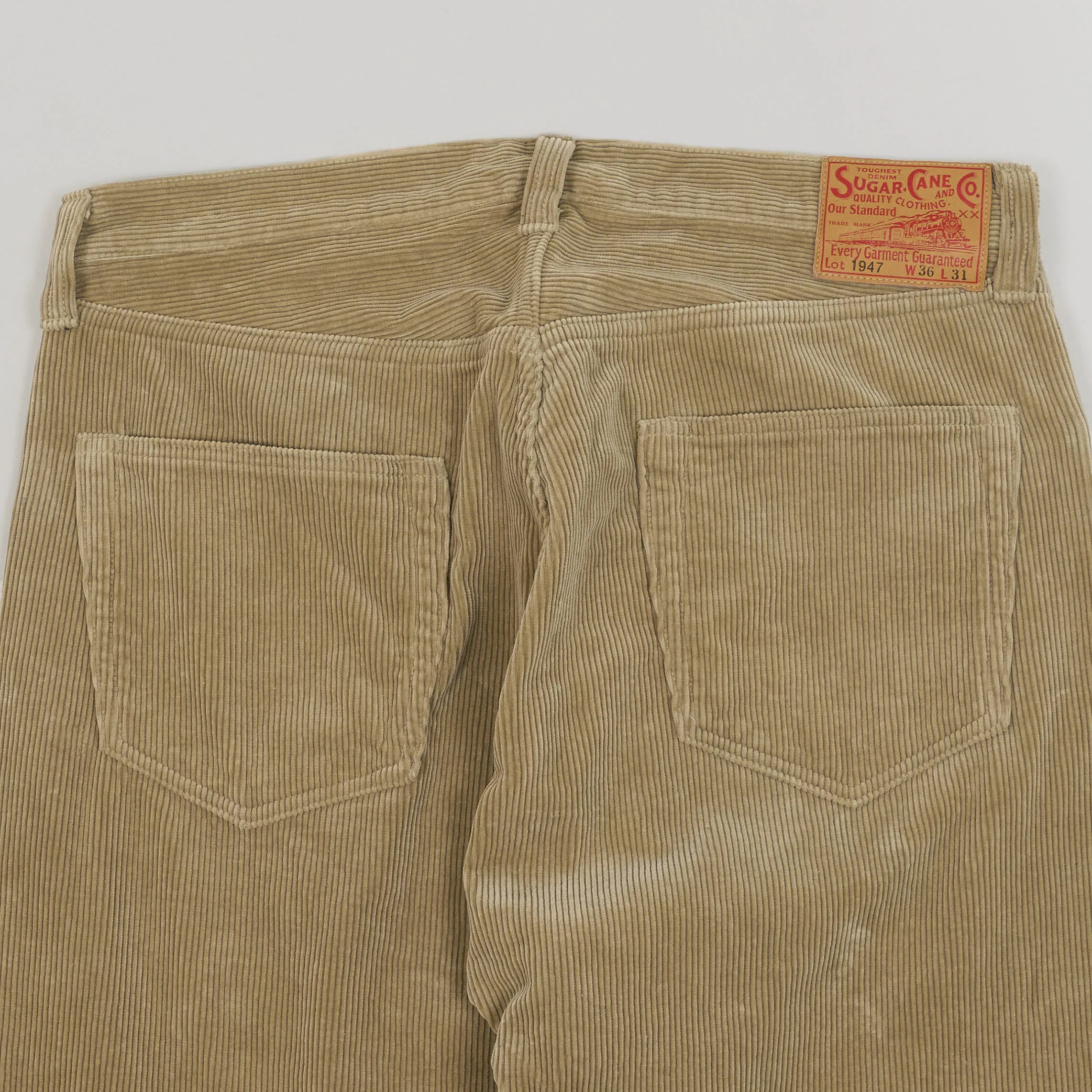 Sugar Cane 5-Pocket 1947 Straight Leg Corduroy Jeans sold by DeeCee style product image thumbnail 5