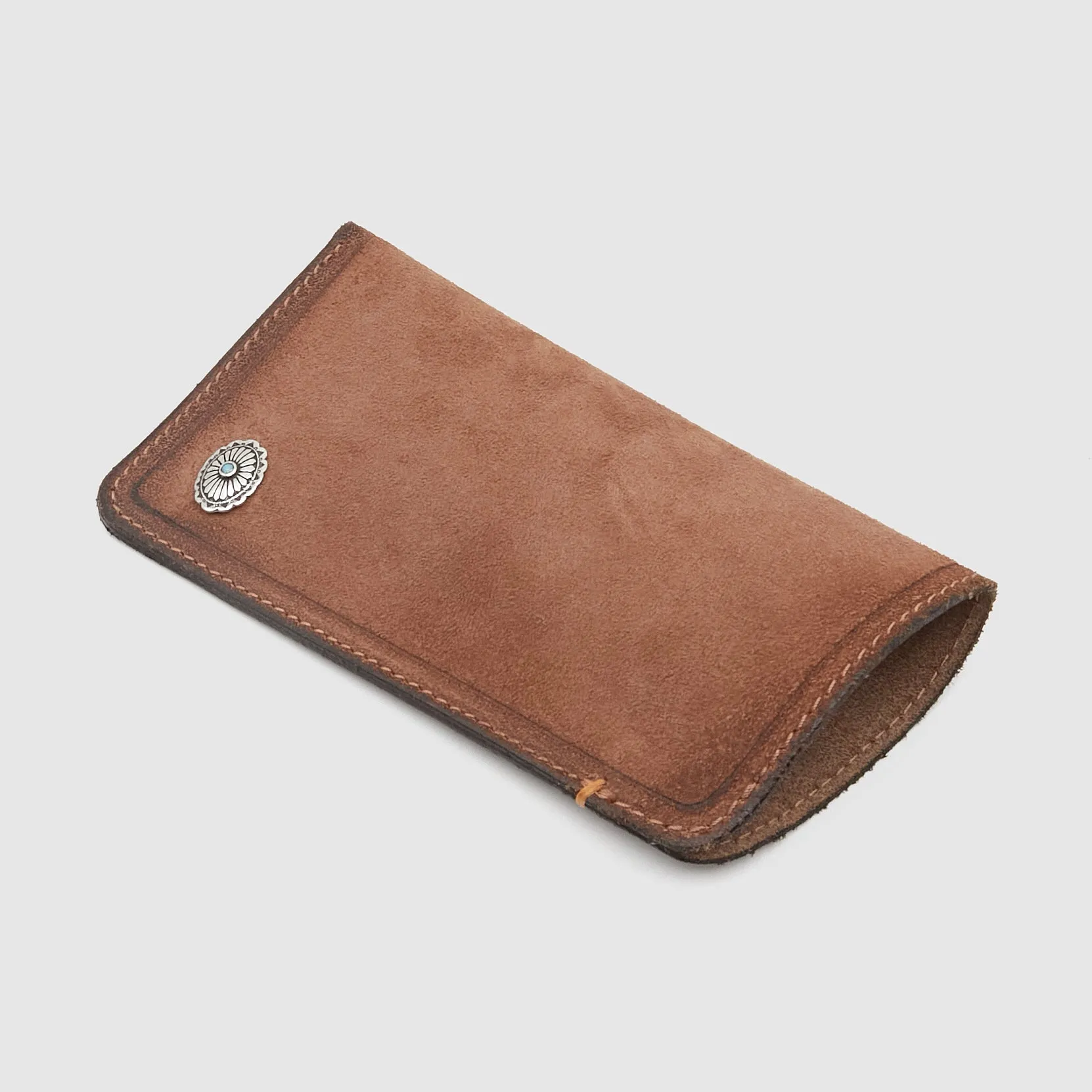 DeeCee style x Alberto Luti Leather Case for Glasses Suede sold by DeeCee style product image thumbnail 4