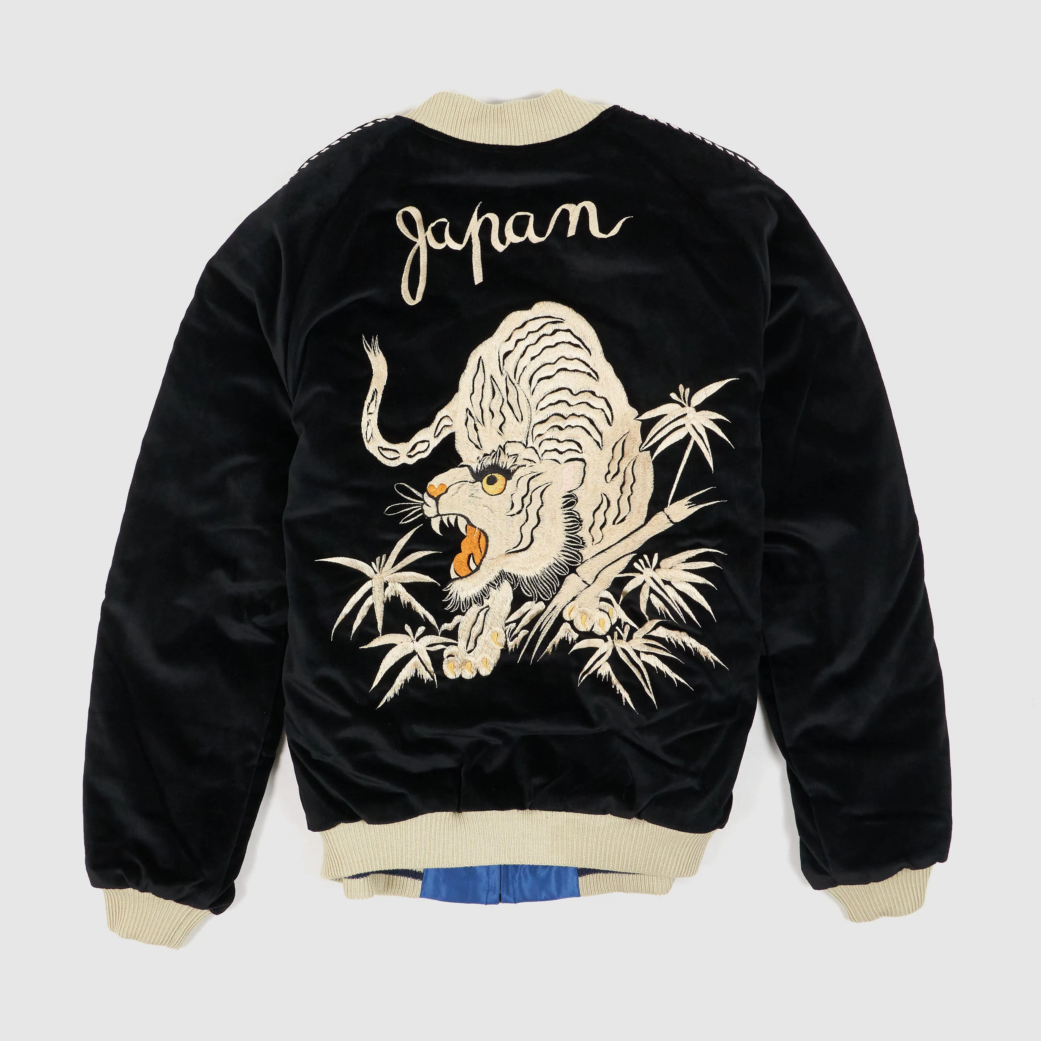 Tailor Toyo Velvet Tiger Eagle Souvenir Suka Jacket sold by DeeCee style product image thumbnail 3