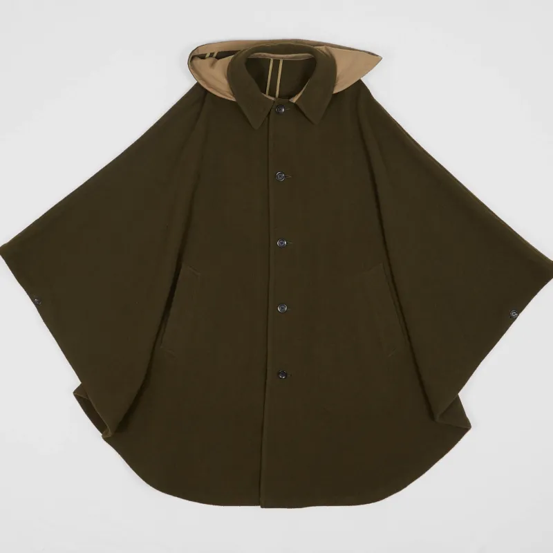 Haver Sack Wool Coat Poncho sold by DeeCee style