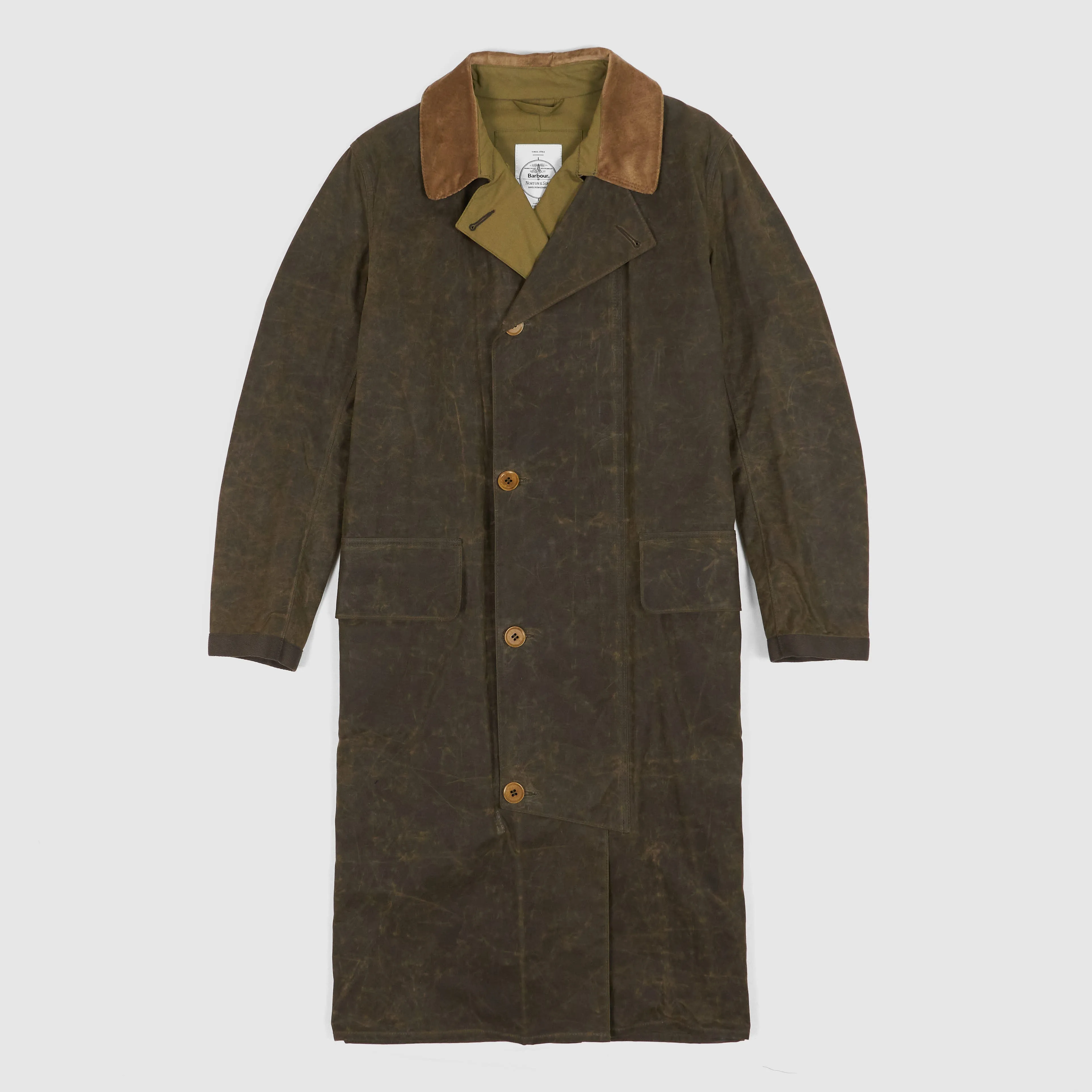 Barbour Norton and Sons Duster Coat sold by DeeCee style