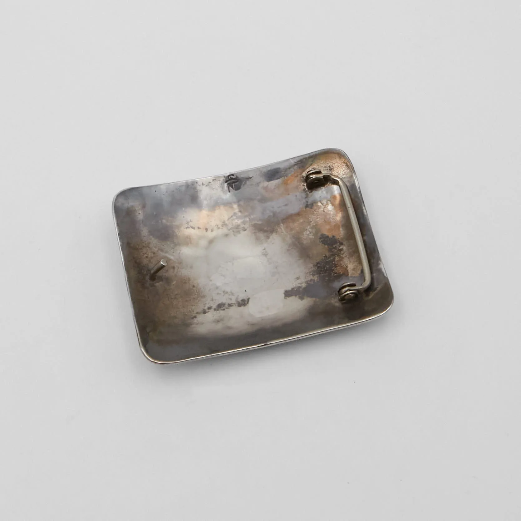 Vintage Jewelry Turquoise Square Belt Buckle sold by DeeCee style product image thumbnail 3