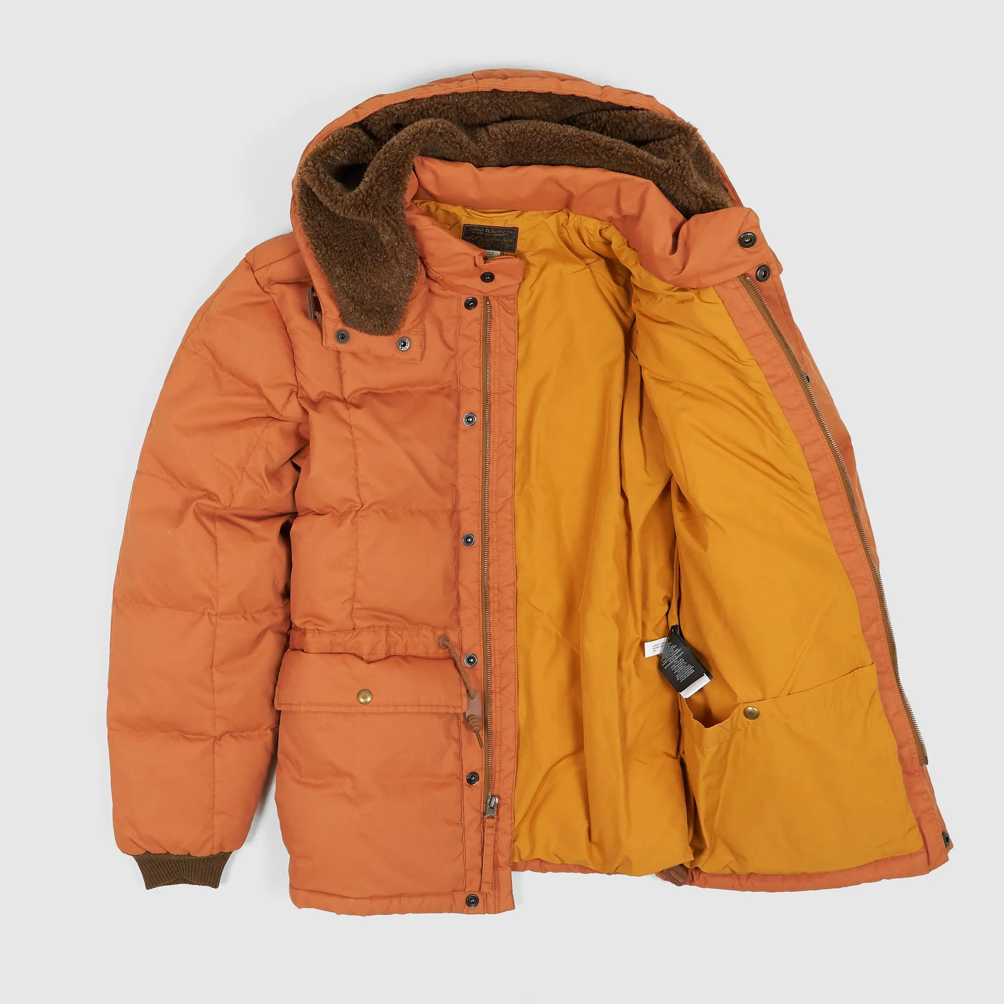 Double RL Quilted Hooded Parka Jacket sold by DeeCee style product image thumbnail 2