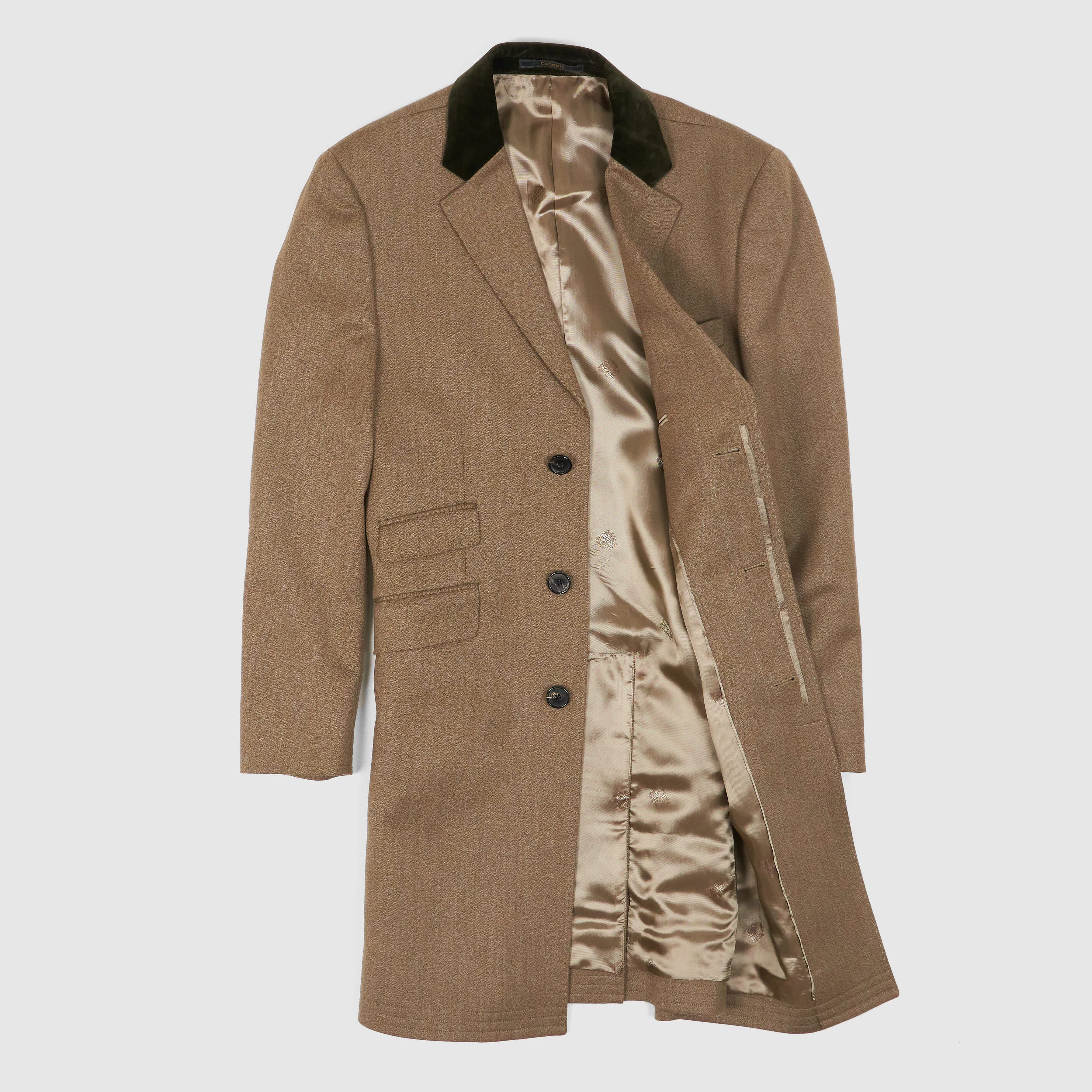 Crombie Classic Wool Coat sold by DeeCee style product image thumbnail 2