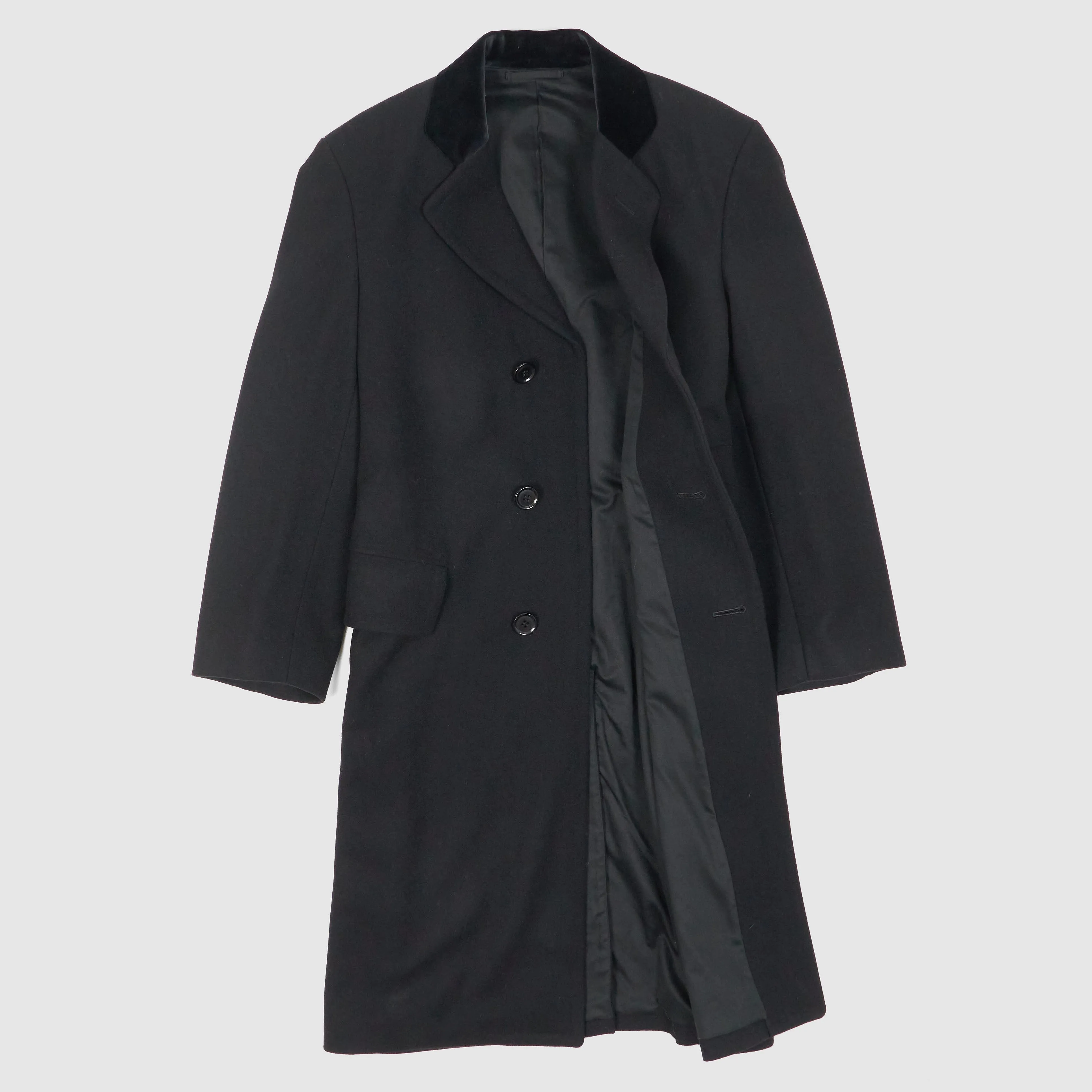 Black Sign Mobster Coat sold by DeeCee style product image thumbnail 2