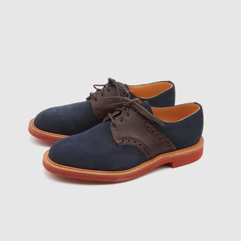 Mark McNairy Two Tone Suede Saddle Shoes sold by DeeCee style