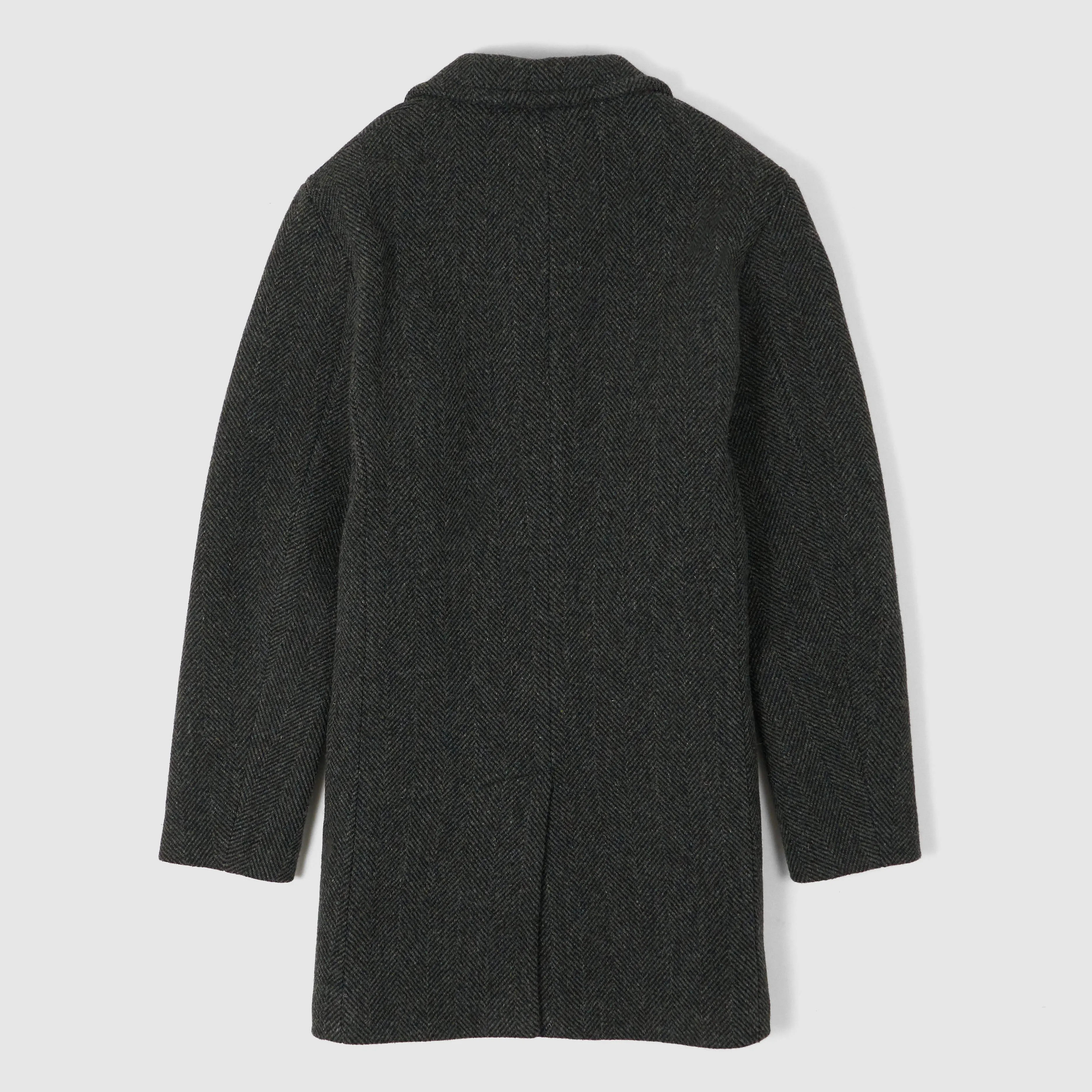 Palto Alfredo British Herringbone Wool Coat sold by DeeCee style product image thumbnail 3