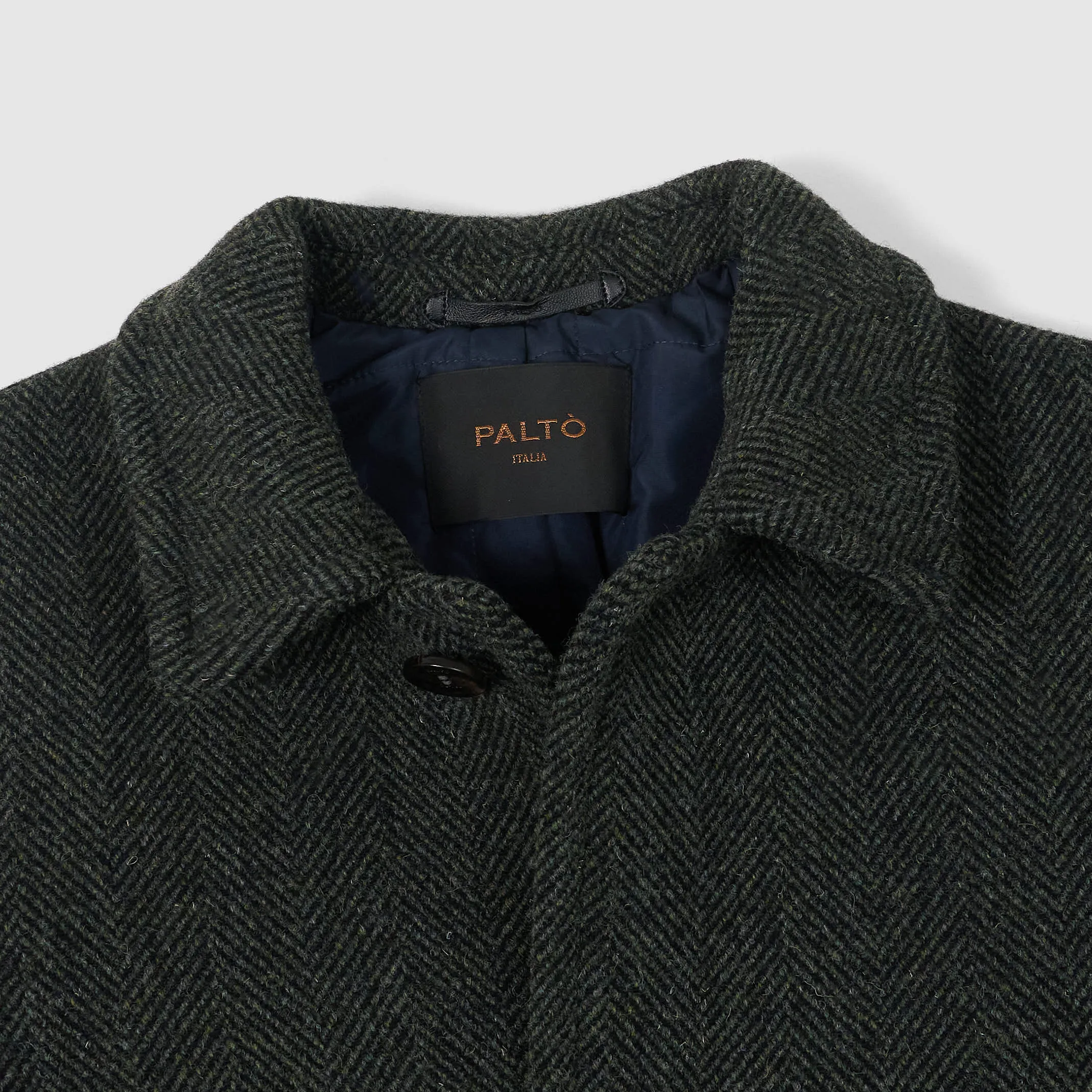 Palto Alfredo British Herringbone Wool Coat sold by DeeCee style product image thumbnail 4