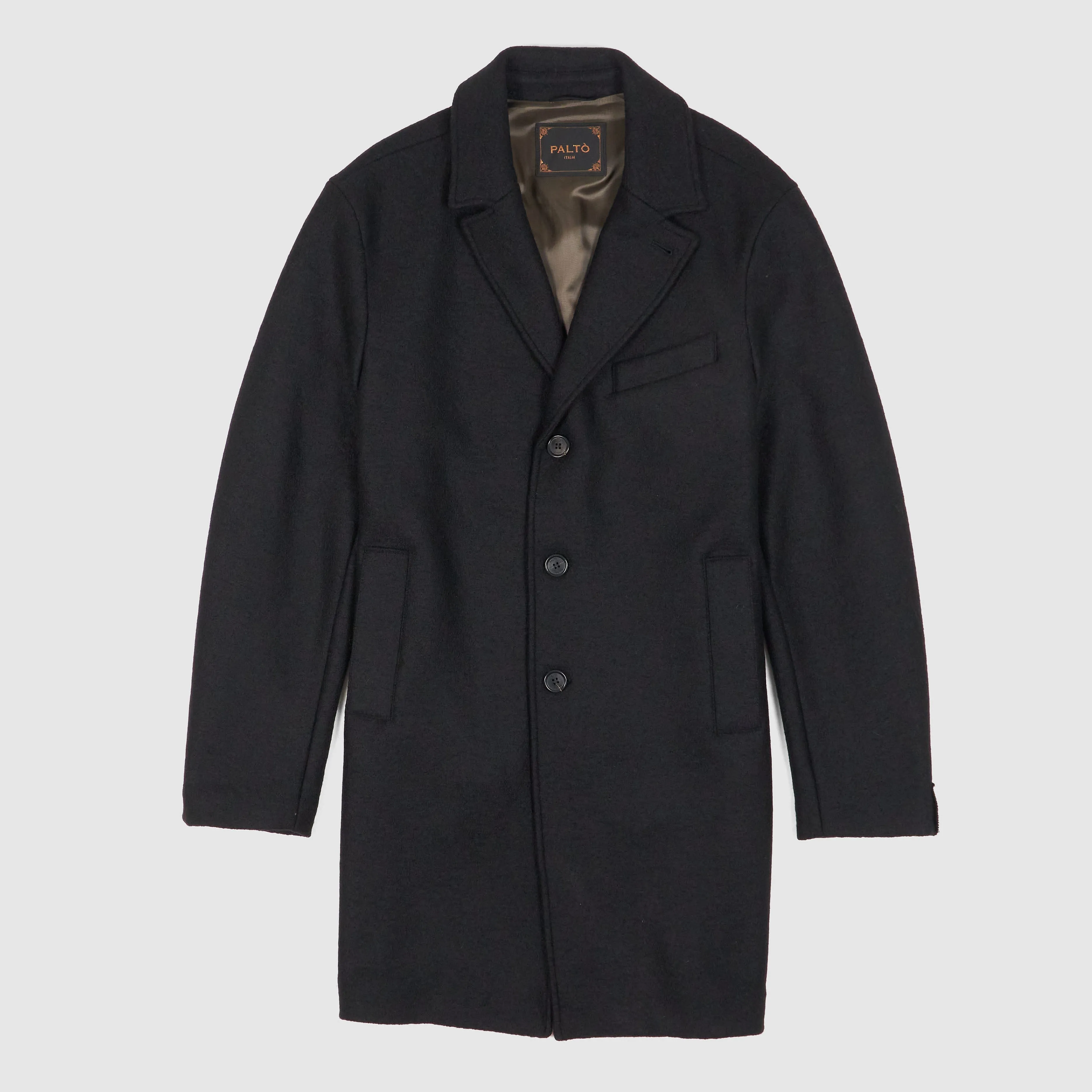 Palto Classic Wool Coat Medium Length sold by DeeCee style