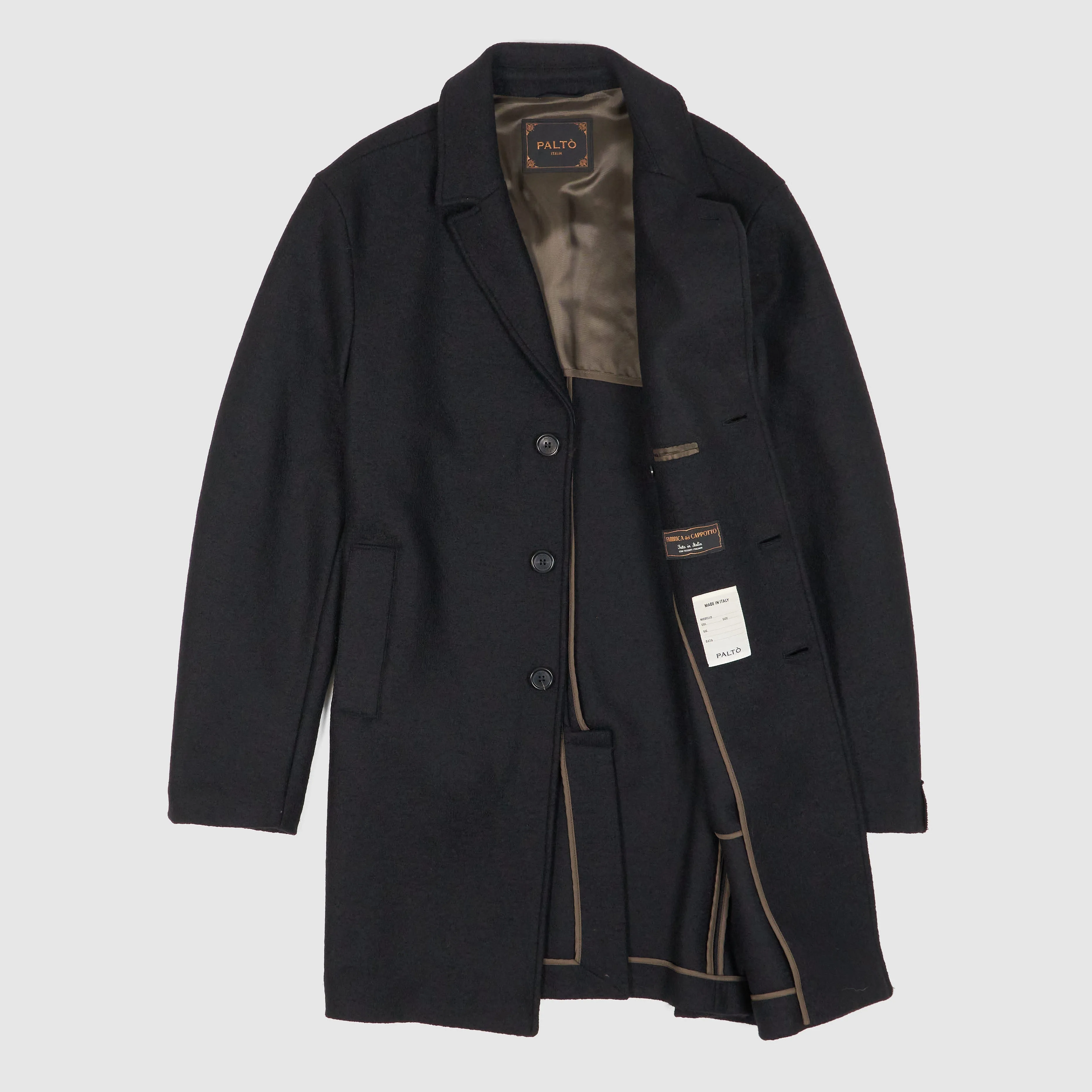 Palto Classic Wool Coat Medium Length sold by DeeCee style product image thumbnail 2