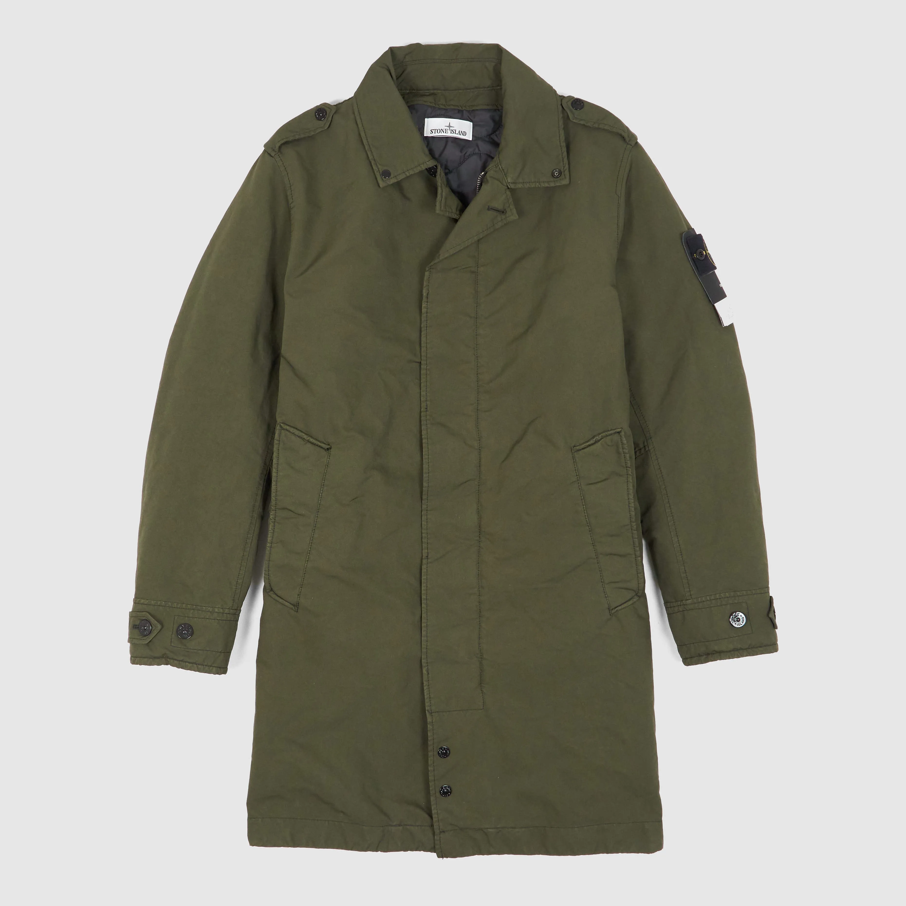 Stone Island Medium Length Coat David-TC With Primaloft® sold by DeeCee style