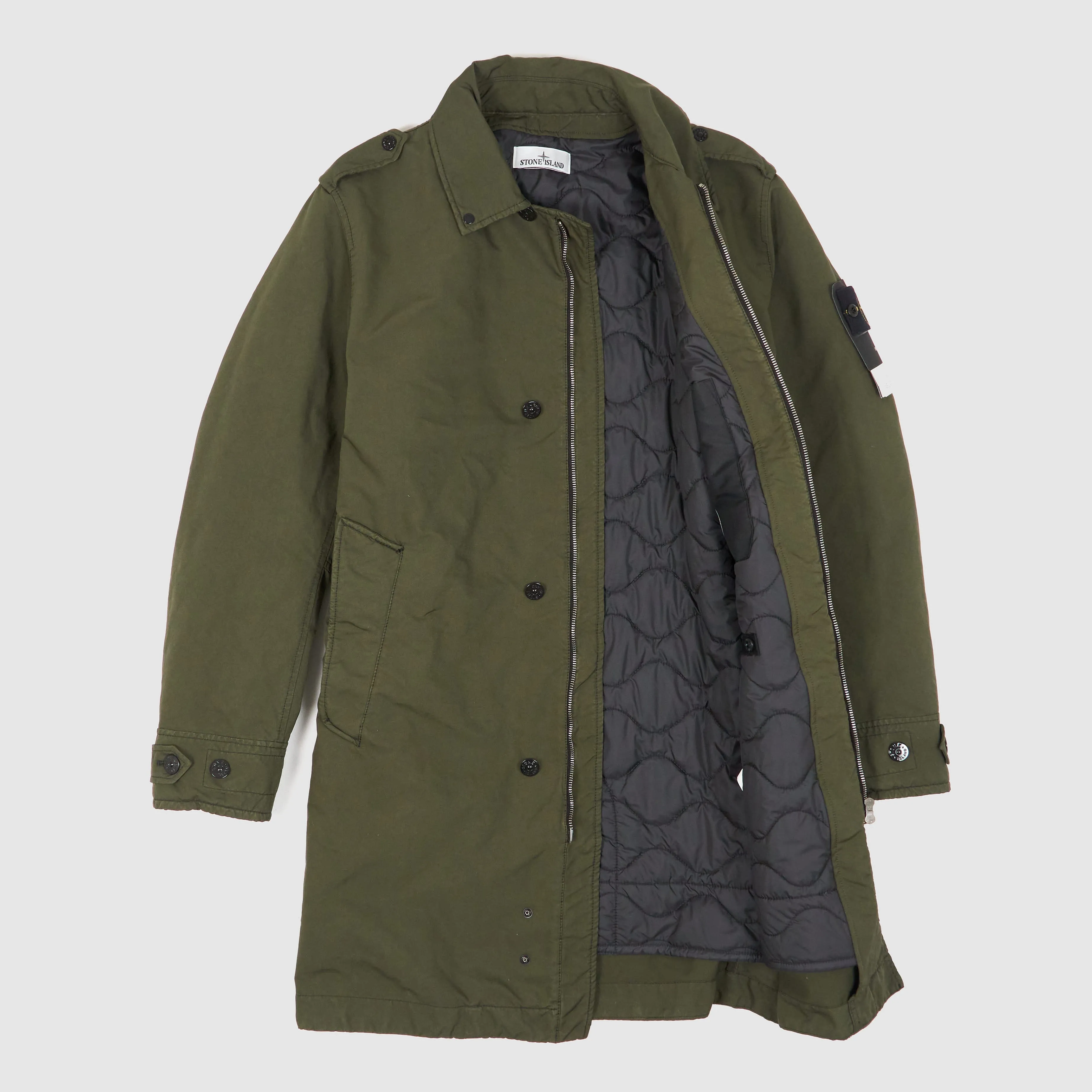Stone Island Medium Length Coat David-TC With Primaloft® sold by DeeCee style product image thumbnail 2