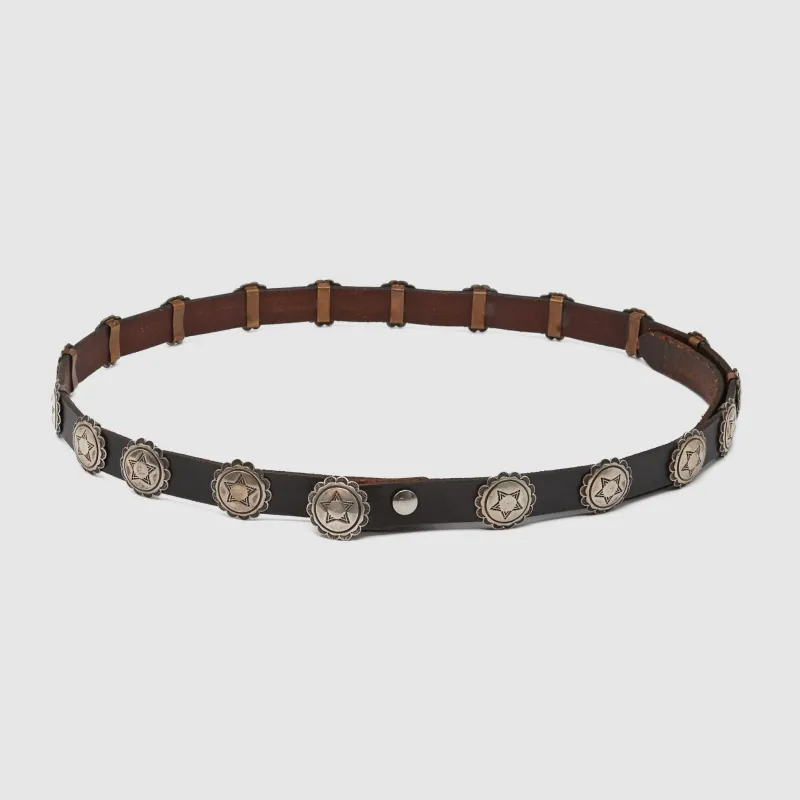 Vintage Jewelry Navajo Sterling Silver Concho Belt sold by DeeCee style