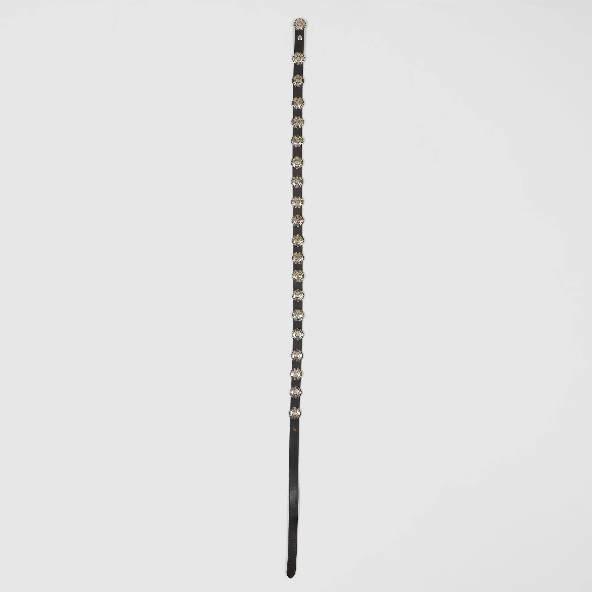 Vintage Jewelry Navajo Sterling Silver Concho Belt sold by DeeCee style product image thumbnail 4