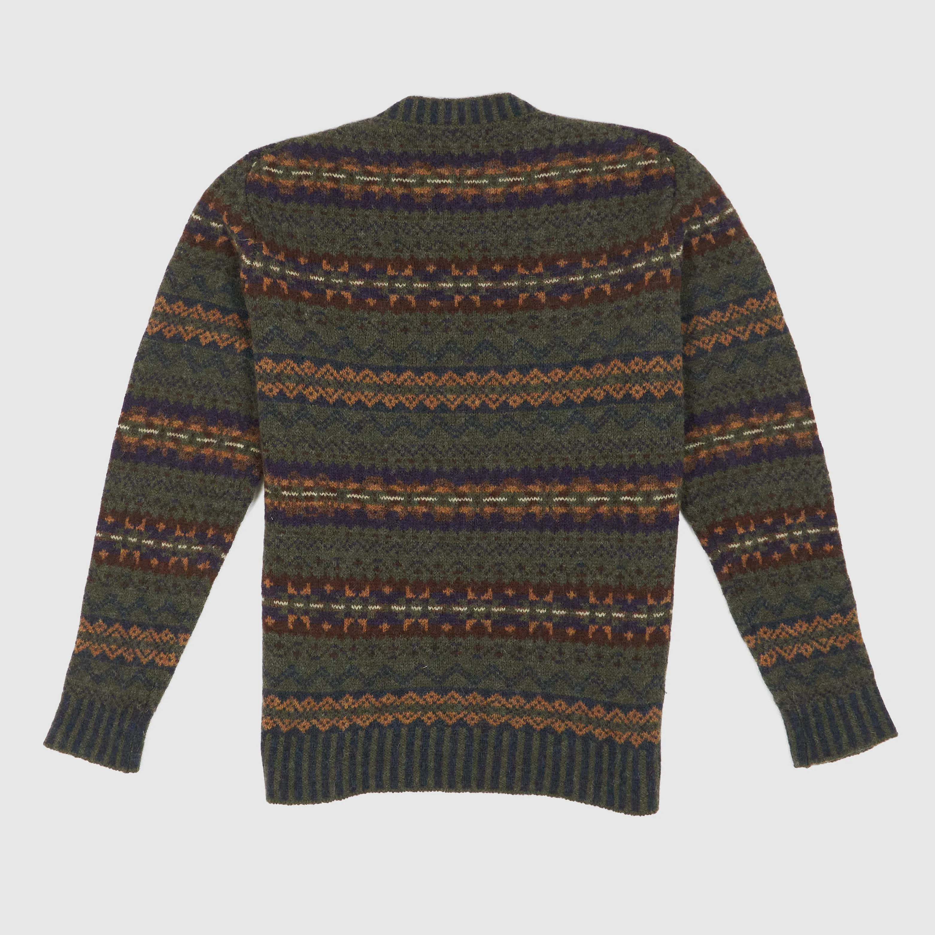 Eribé Knitwear Fair Isle Crew Neck Wool Sweater sold by DeeCee style product image thumbnail 2