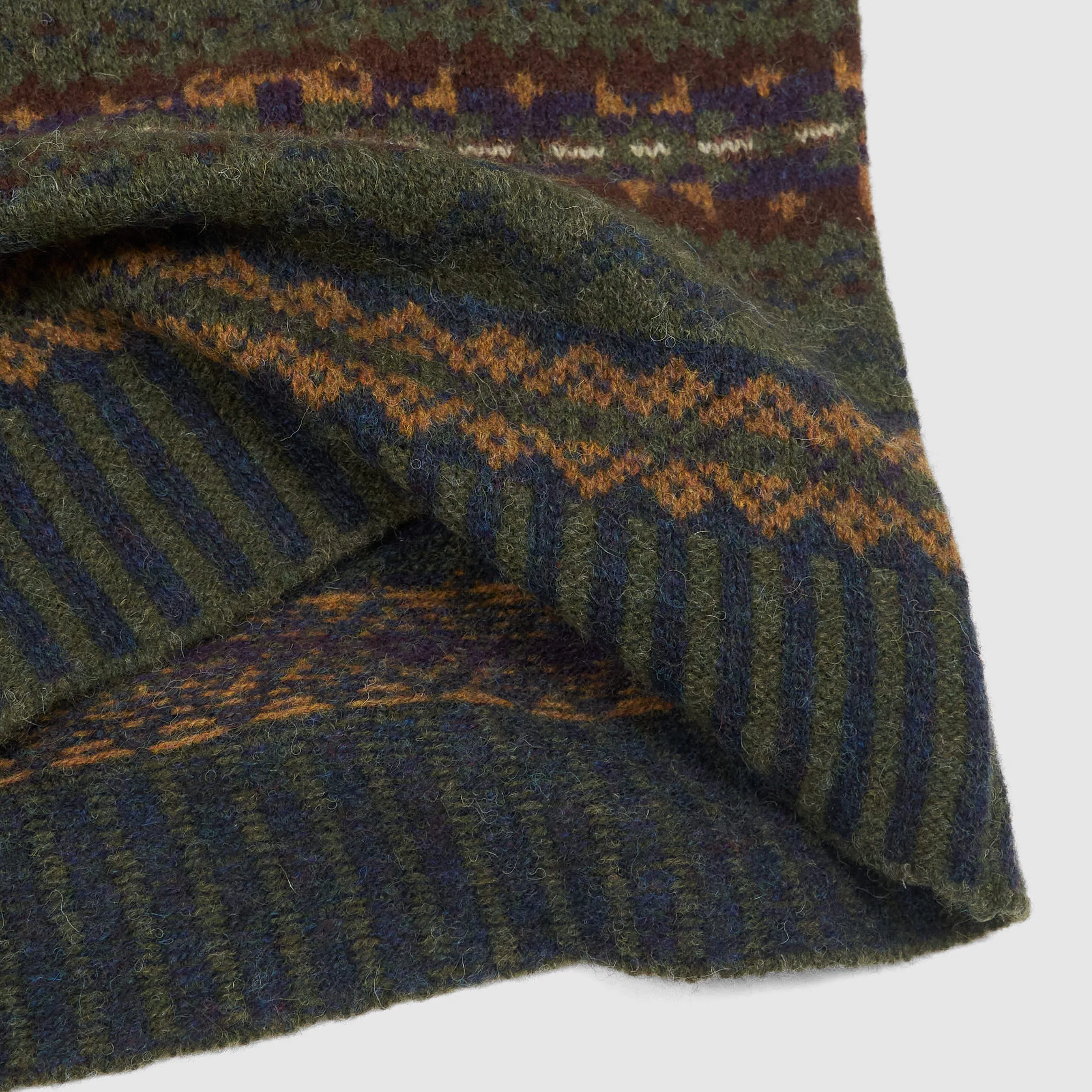 Eribé Knitwear Fair Isle Crew Neck Wool Sweater sold by DeeCee style product image thumbnail 5