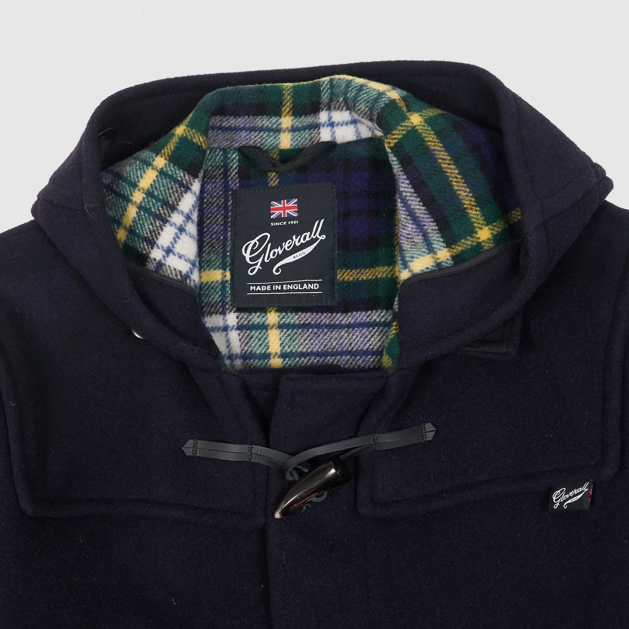 Gloverall Mens Double Face Medium Length Duffle Coat sold by DeeCee style product image thumbnail 3