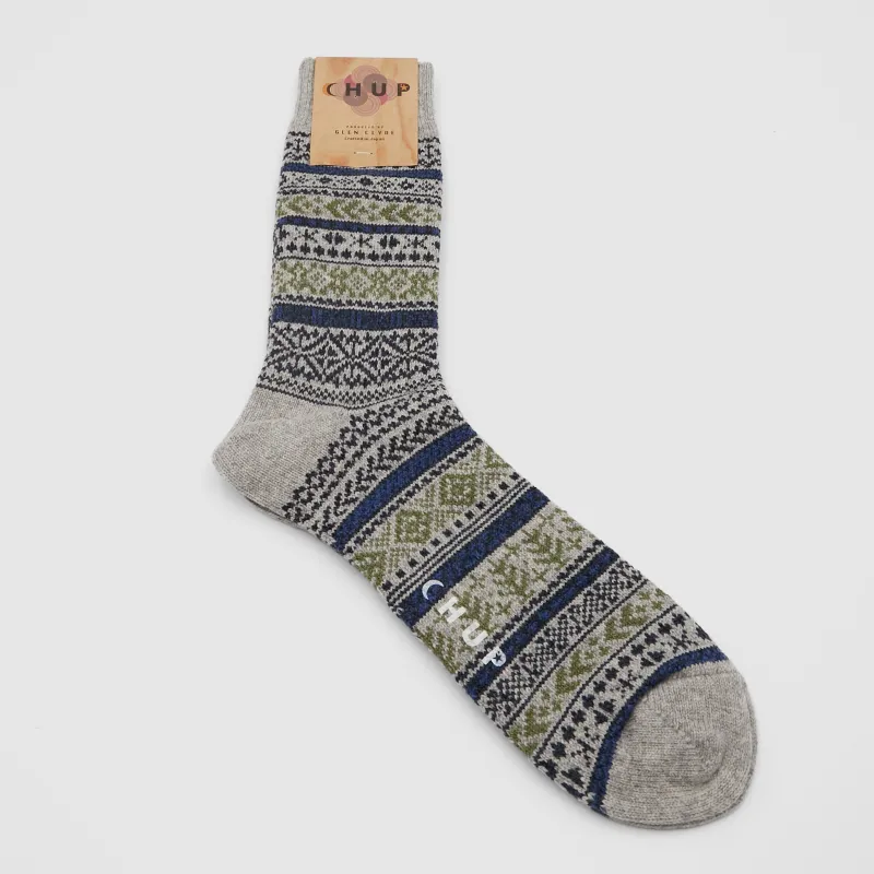 Chup Socks Glen Clyde Quiet Forest Wool Socks sold by DeeCee style