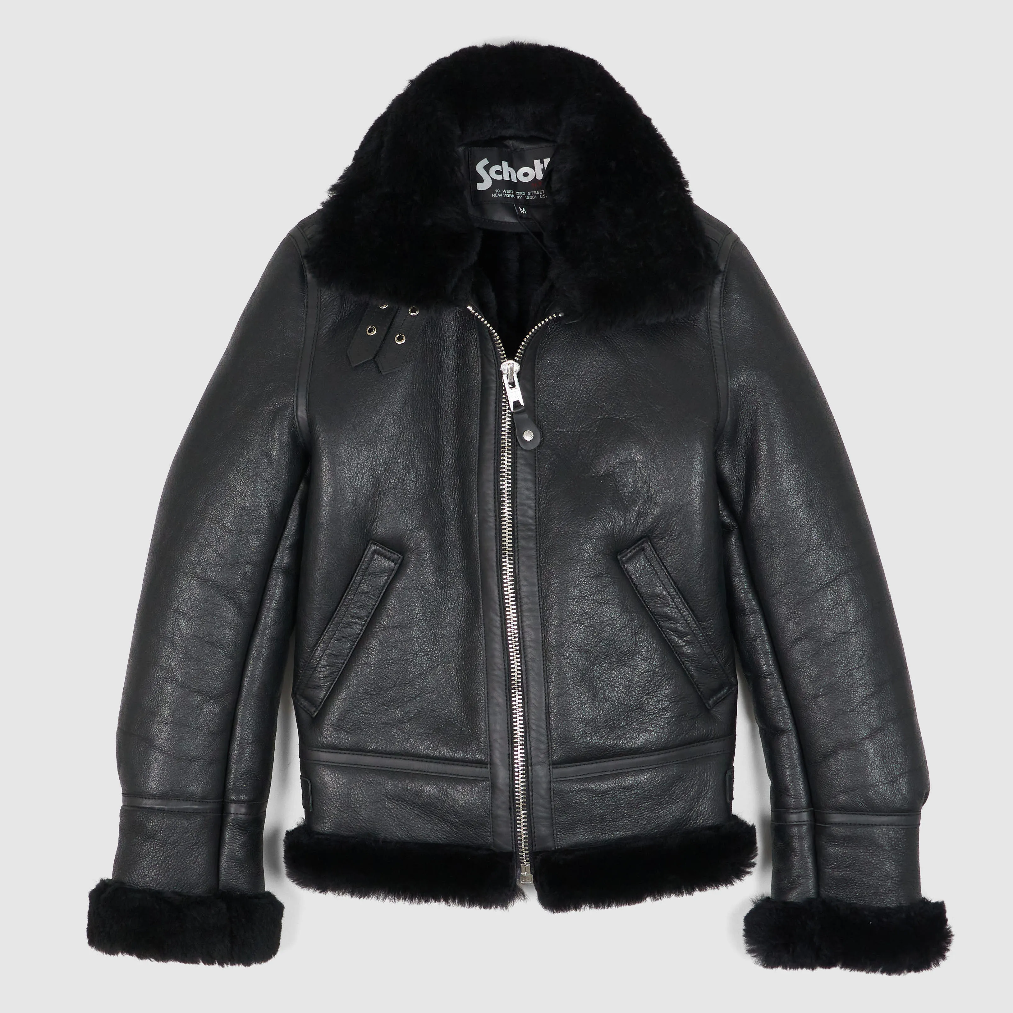 Schott N.Y.C. Ladies B-3 Leather Jacket sold by DeeCee style