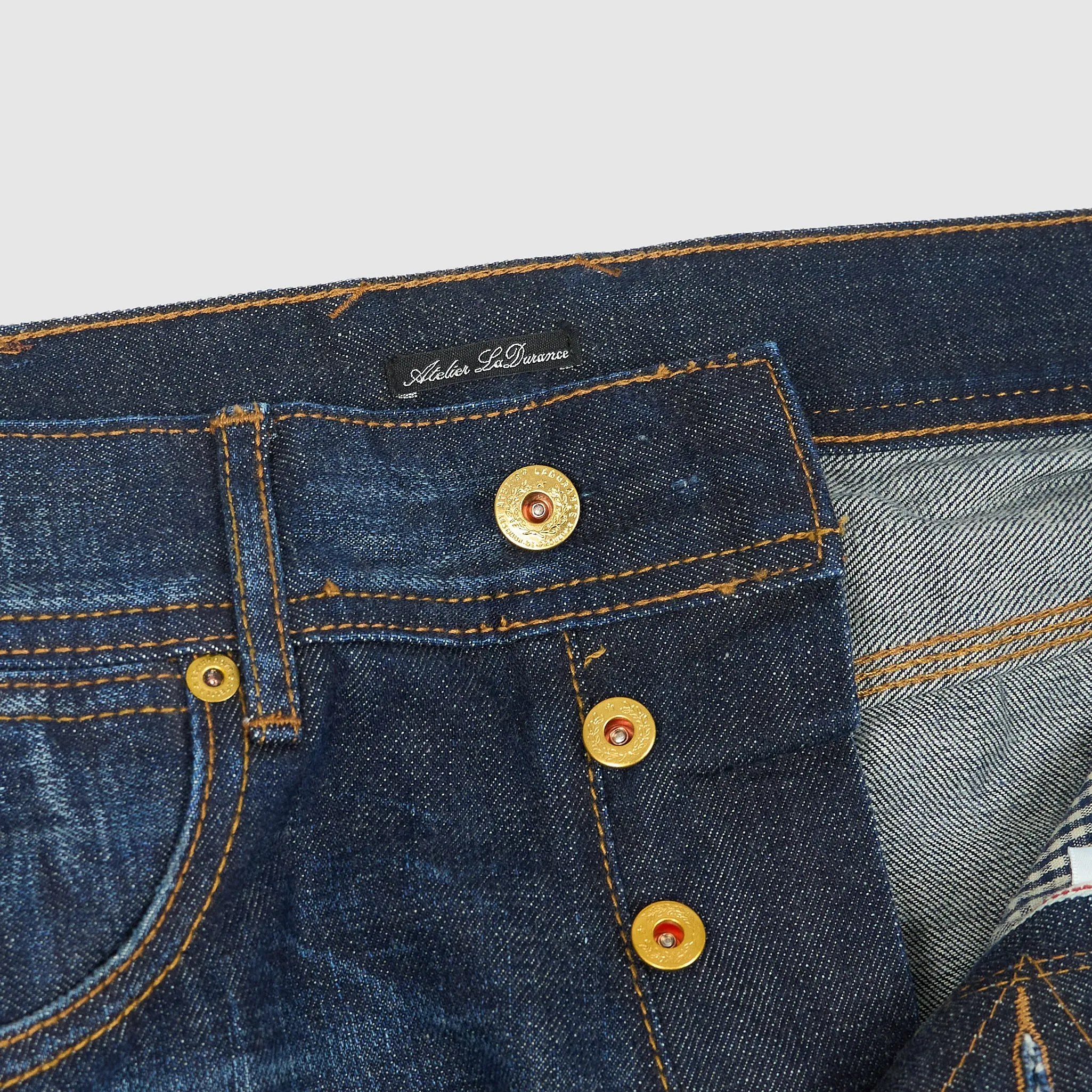 Atelier La Durance Selvedge Work Denim Jeans sold by DeeCee style product image thumbnail 5