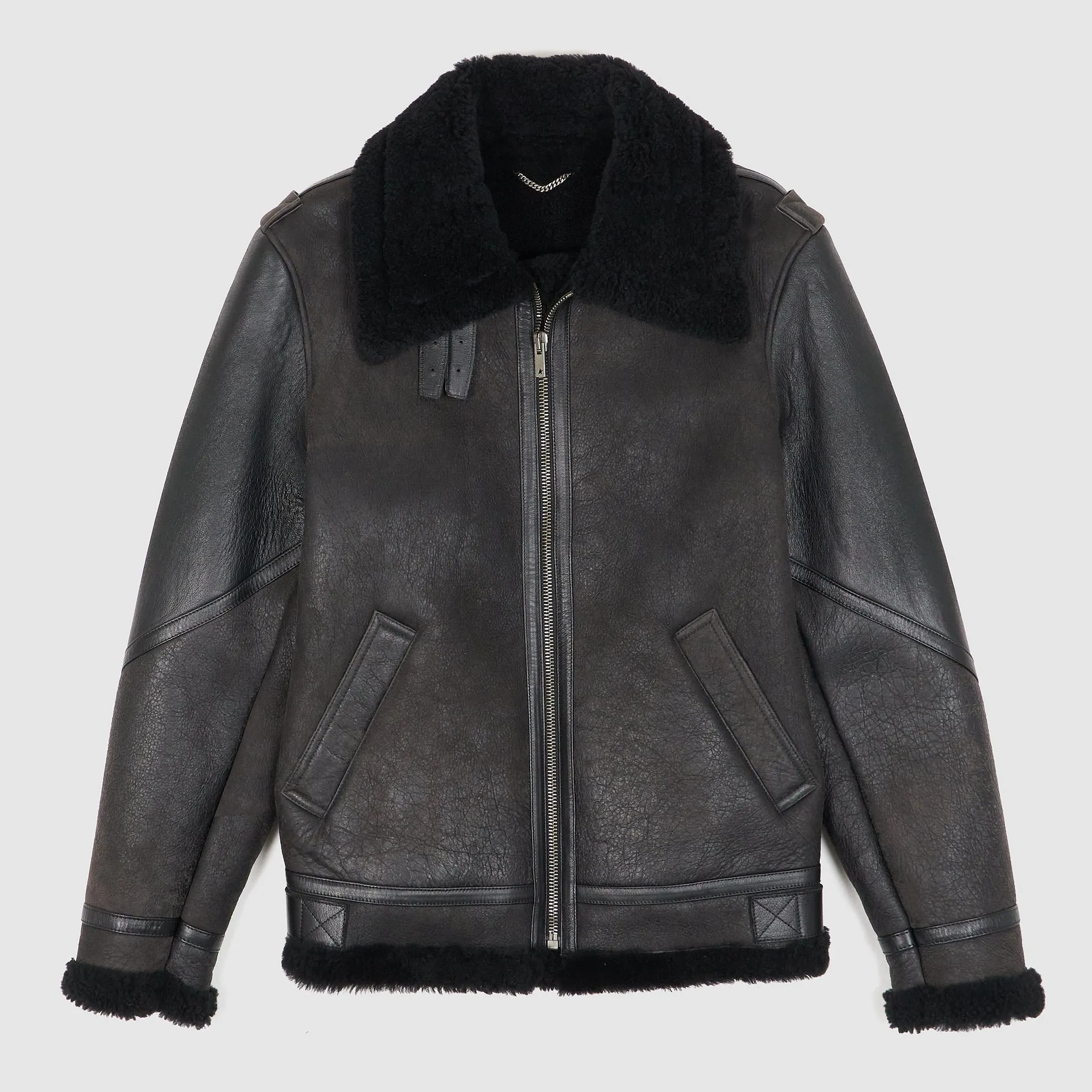 Golden Goose Journey Shearling Leather Jacket sold by DeeCee style