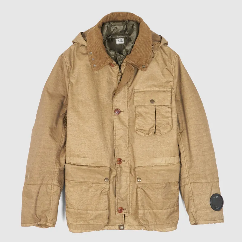 C.P Company Goggles Short Parka Car Coat sold by DeeCee style