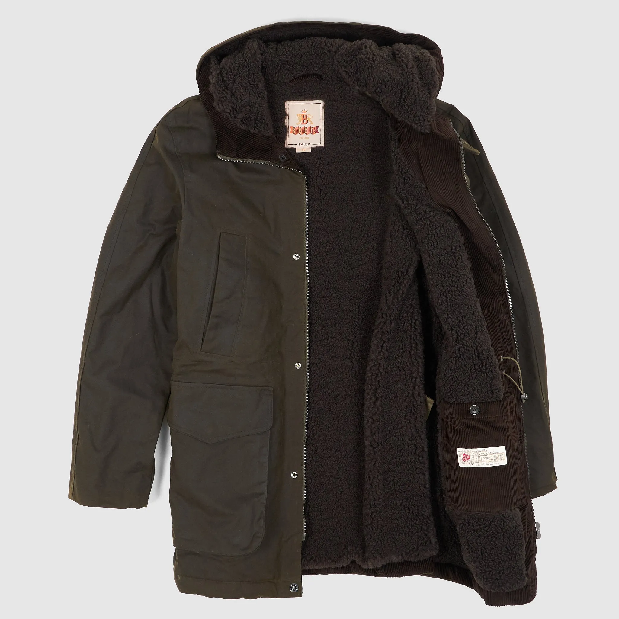Baracuta Waxed Long Field Parka sold by DeeCee style product image thumbnail 2