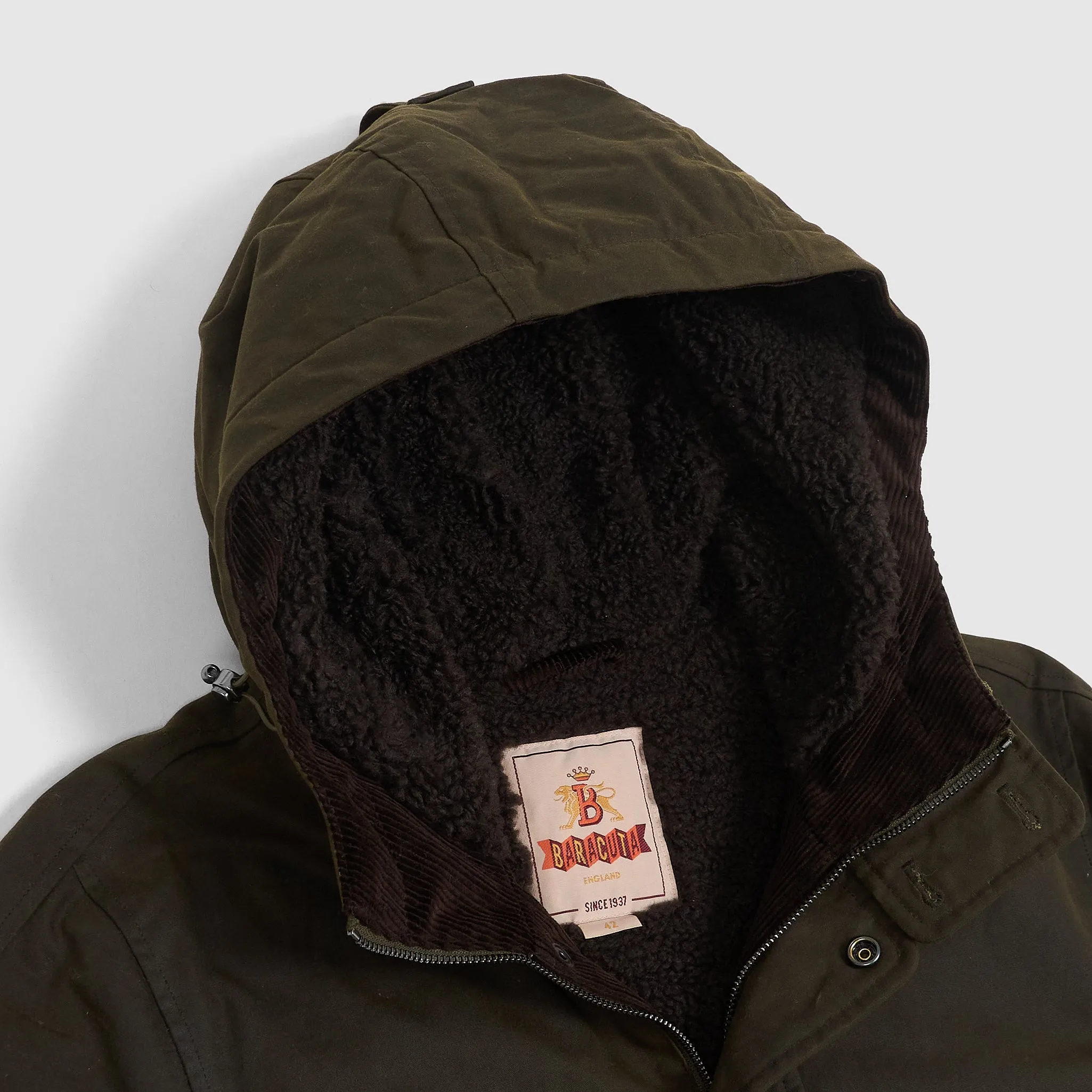 Baracuta Waxed Long Field Parka sold by DeeCee style product image thumbnail 5