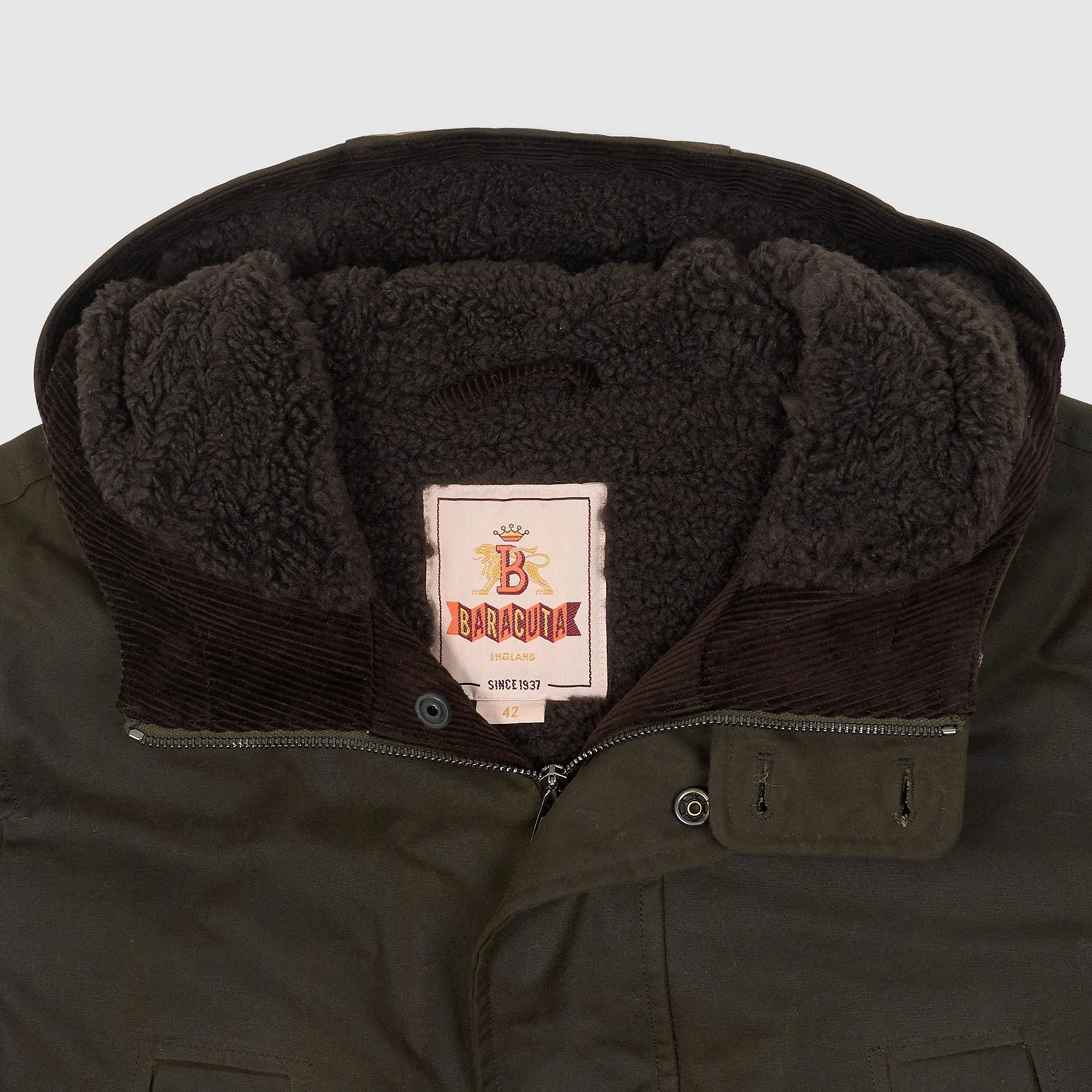 Baracuta Waxed Long Field Parka sold by DeeCee style product image thumbnail 4