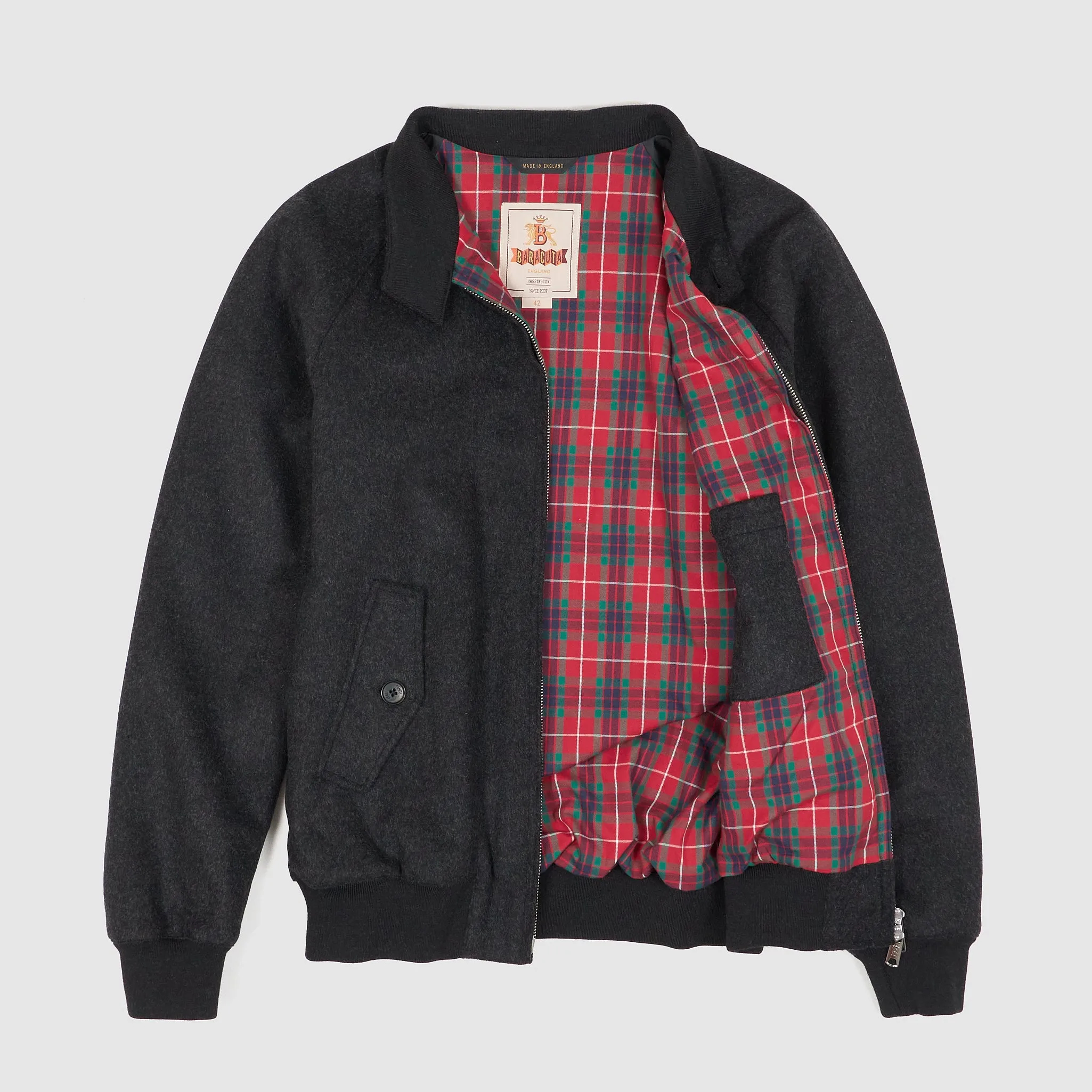 Baracuta G9 Melton Wool Jacket sold by DeeCee style product image thumbnail 2