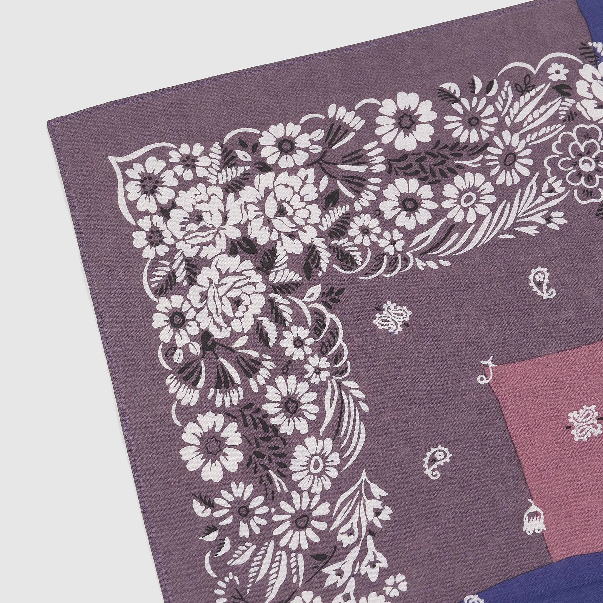 Kapital Fast Color Flower Printed Cotton Bandana sold by DeeCee style product image thumbnail 2