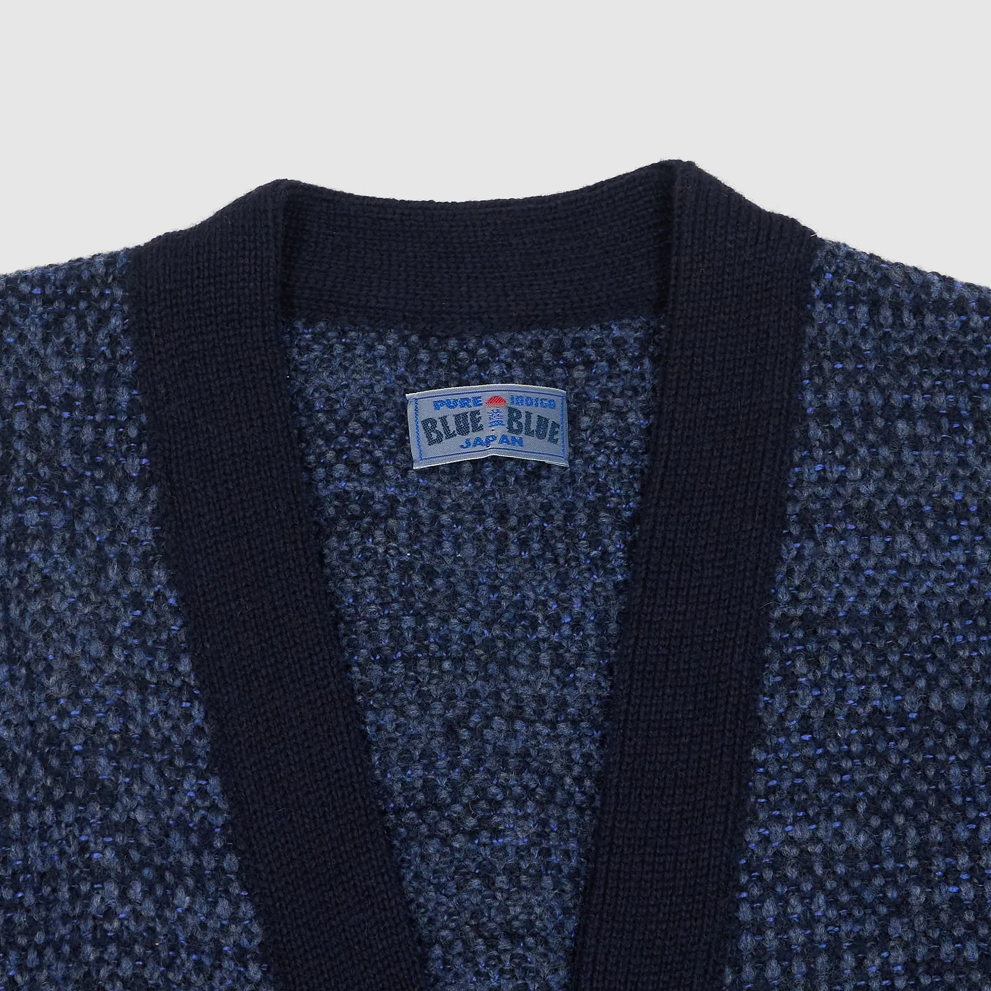 Blue Blue Japan Knitted Light Pique Cardigan sold by DeeCee style product image thumbnail 4