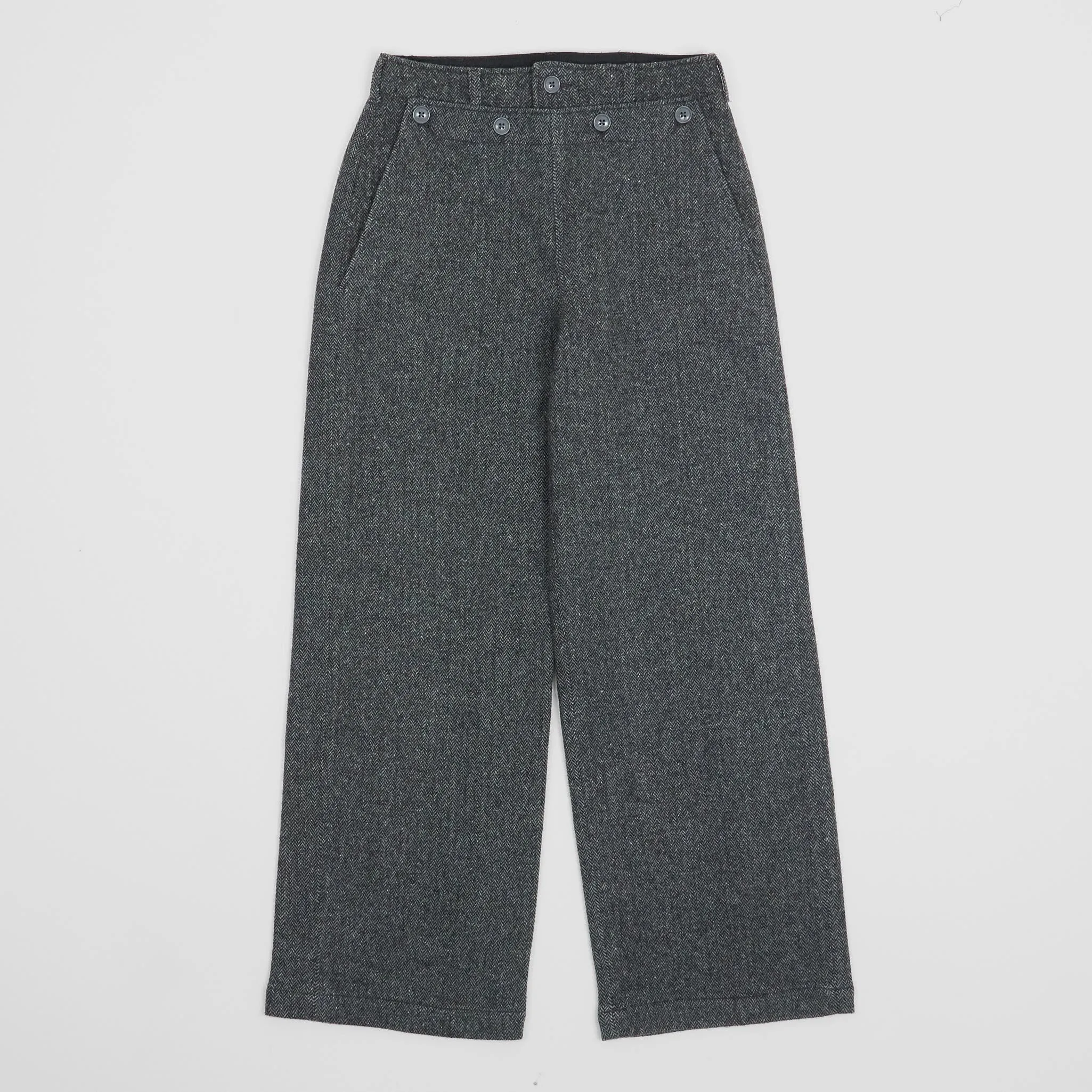 Engineered Garments Ladies Wool Herringbone Sailor Pants sold by DeeCee style
